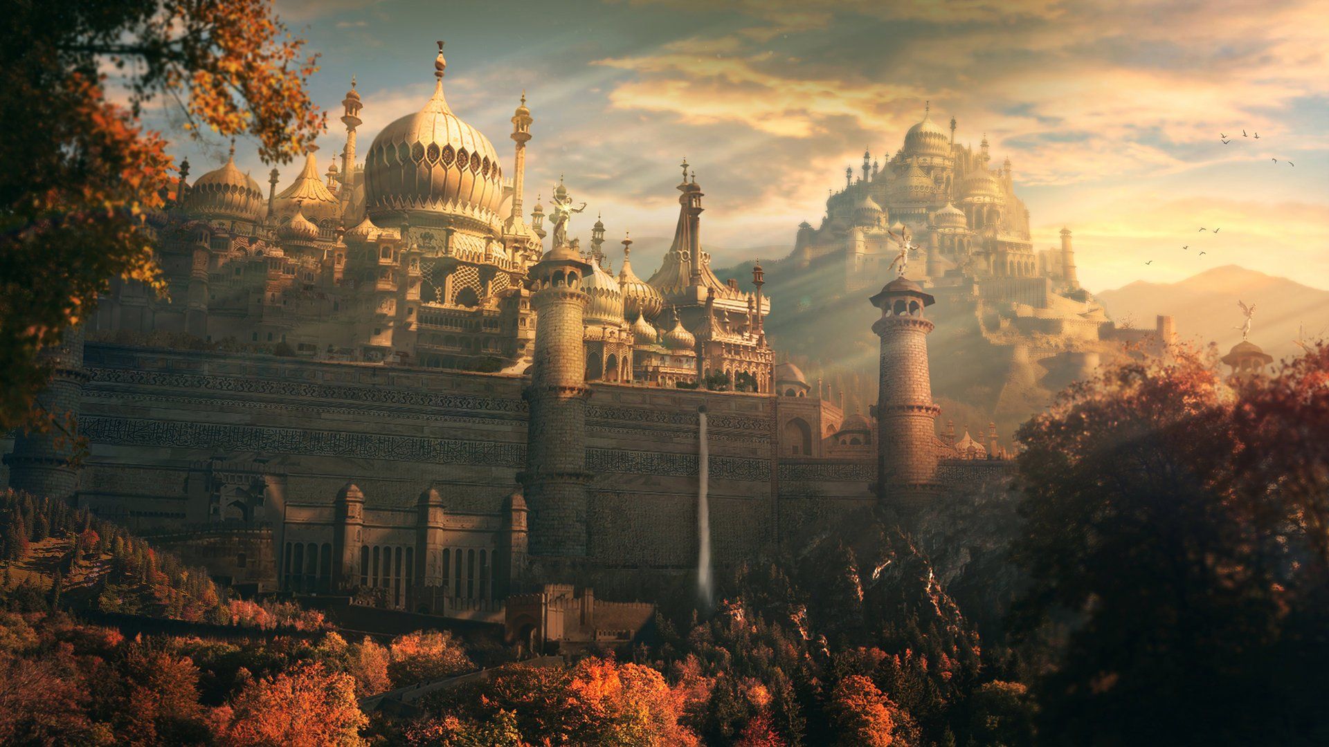 1920x1080 fantasy, Adventure, Kingdom, Kingdoms, Art, Artwork, Artistic Wallpaper HD / Desktop and Mobile Background