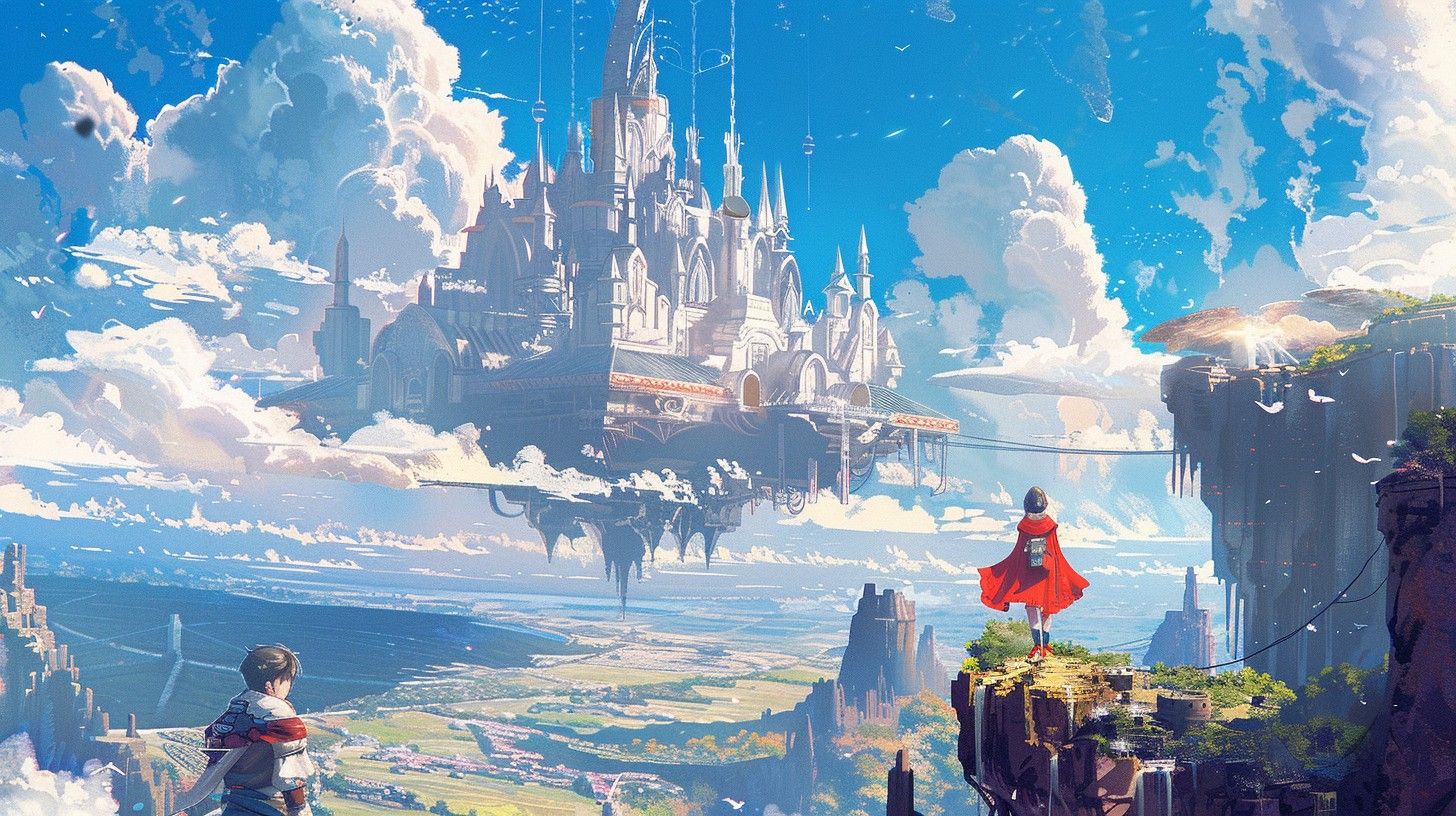 1456x816 Download Fantasy Adventure View Image, Adventure, City