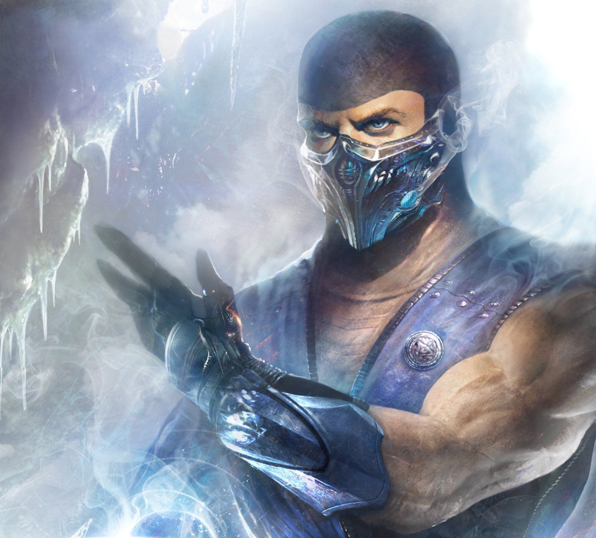 1920x1732 HD Mortal Kombat Sub Zero Wallpaper