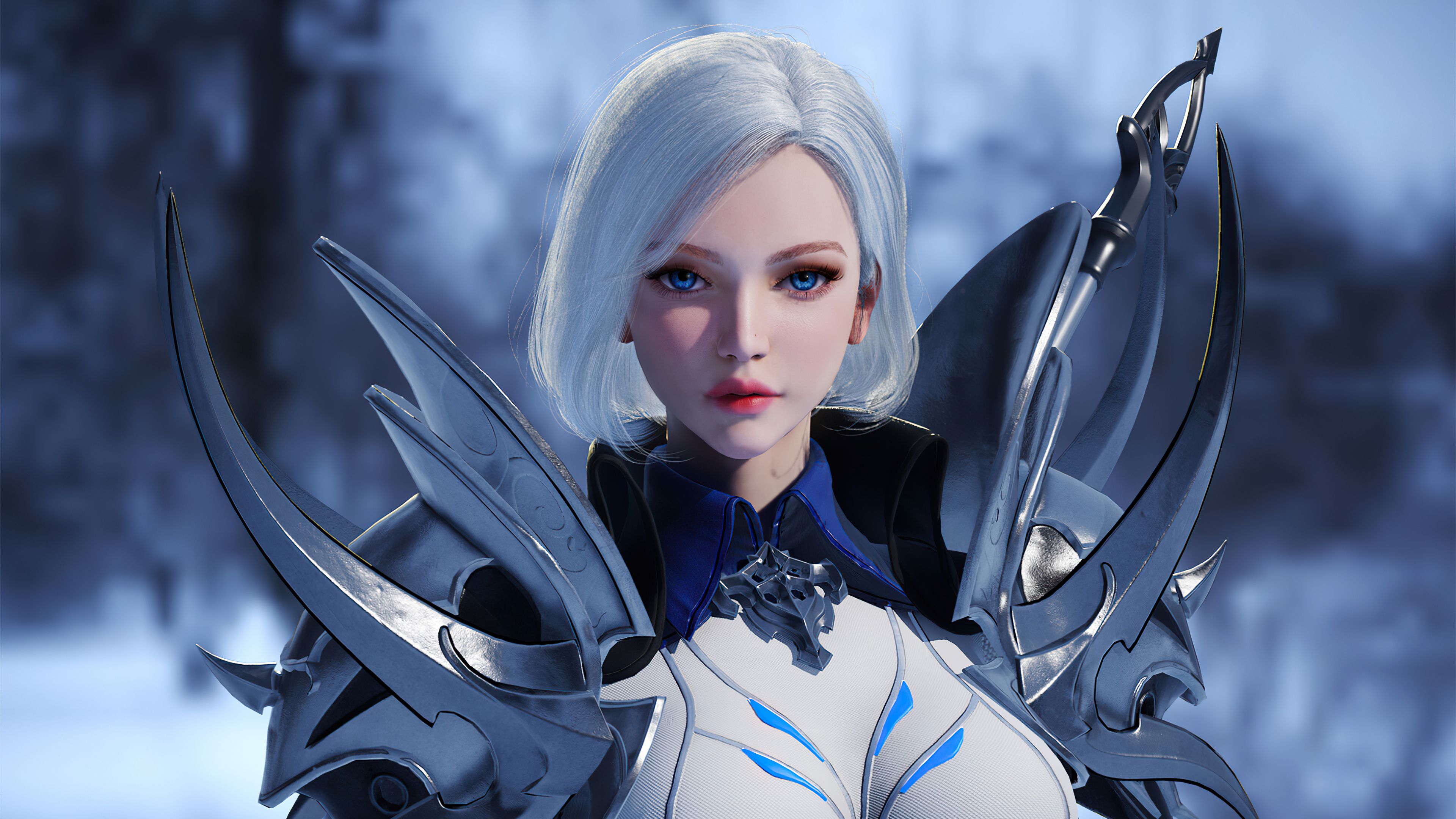 3840x2160 Ice Warrior 4k Wallpaper, HD Anime Wallpaper, 4k Wallpaper, Image, Background, Photos and Picture