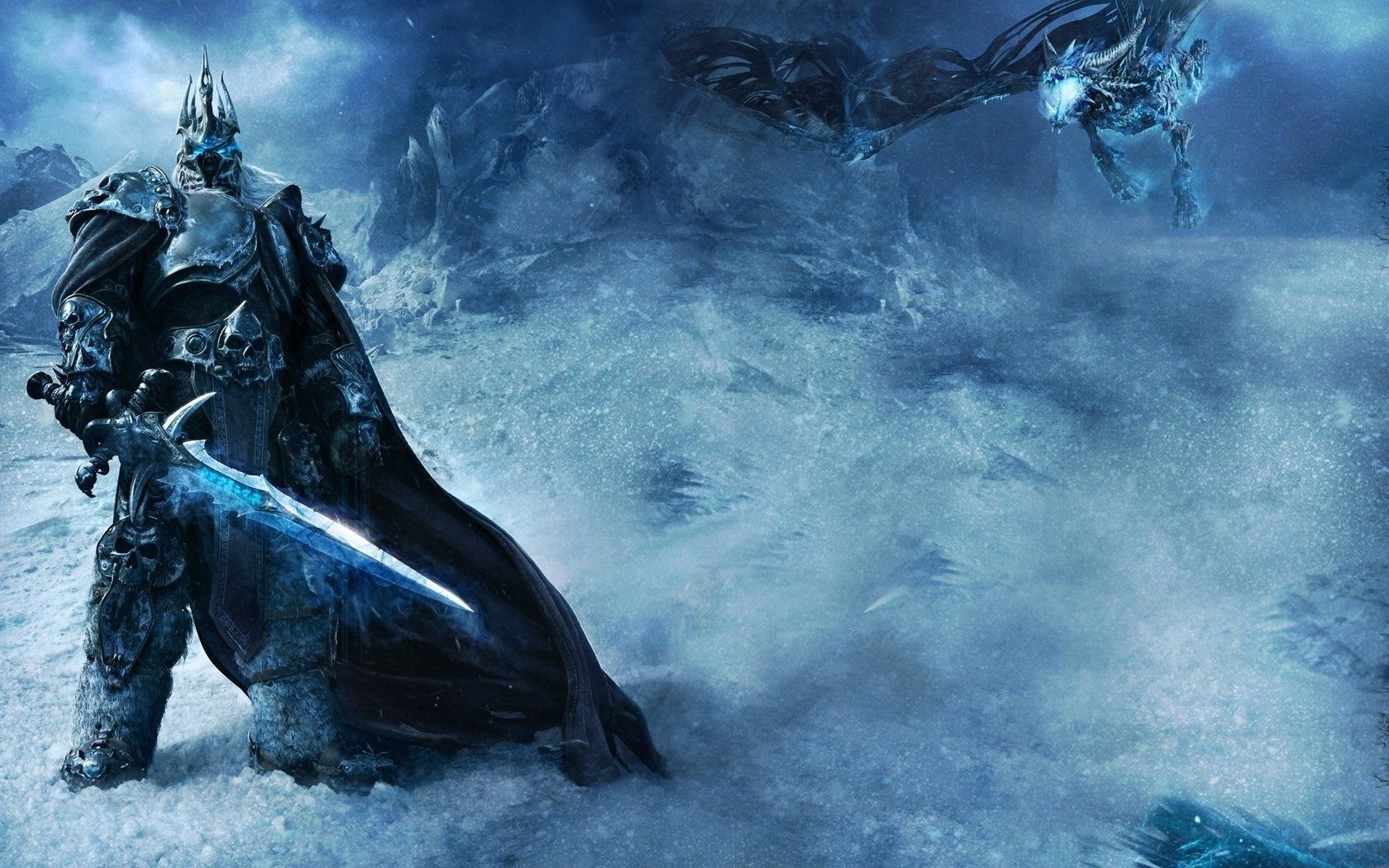 1680x1050 Ice Sword Wallpaper