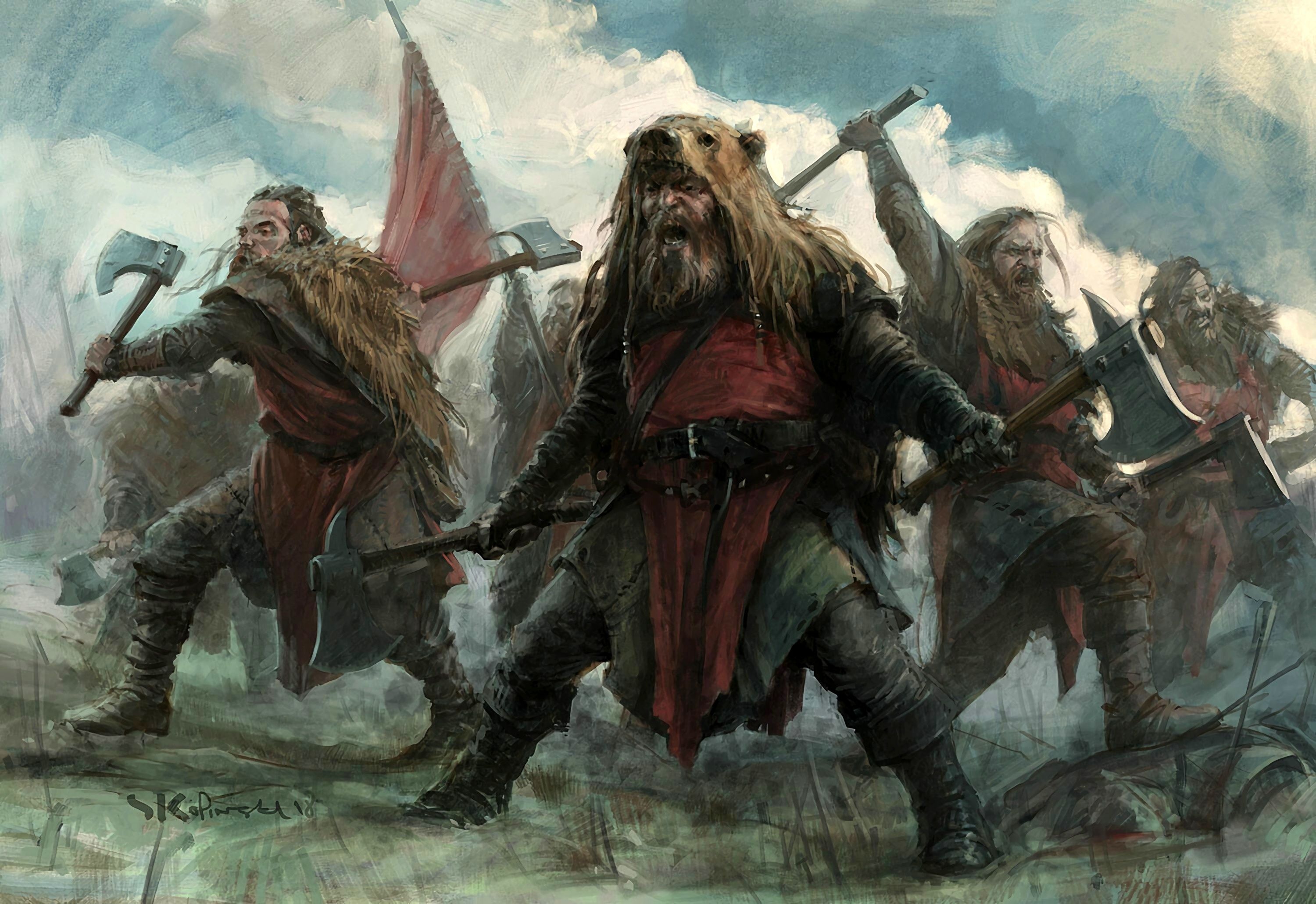 3000x2062 Phone wallpaper: Fantasy, A Song Of Ice And Fire, Axe, Warrior 958333