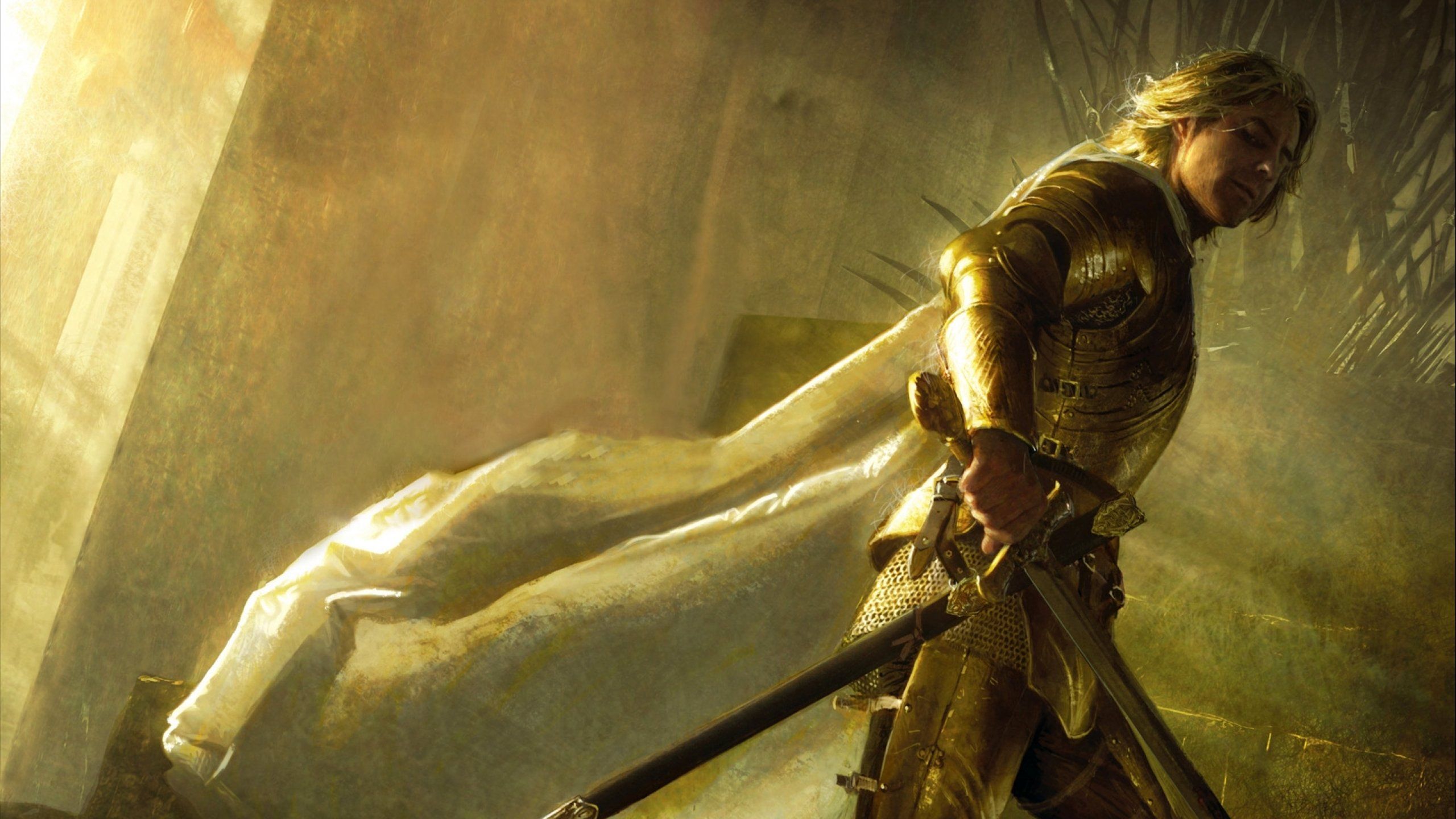 2560x1440 fantasy, Art, Artwork, Song, Fire, Ice, Book, Warrior Wallpaper HD / Desktop and Mobile Background