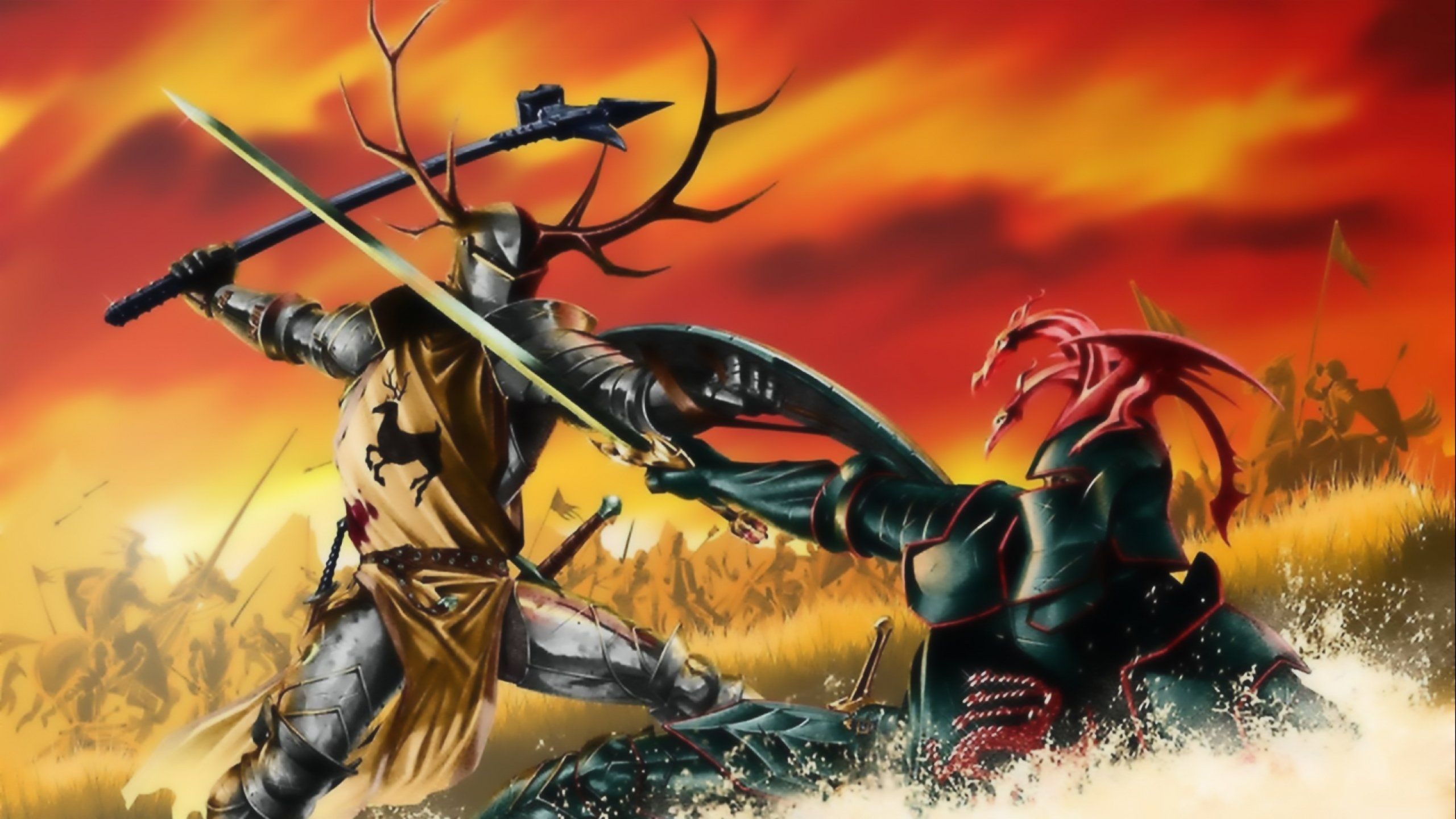 2560x1440 fantasy, Art, Artwork, Song, Fire, Ice, Book, Warrior Wallpaper HD / Desktop and Mobile Background