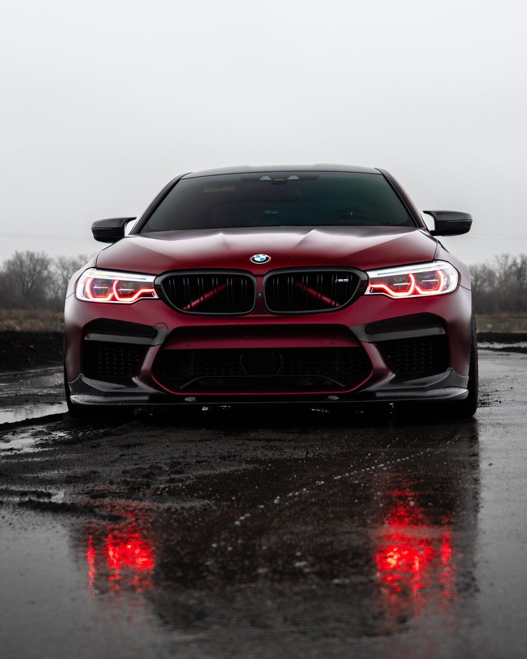 1080x1350 BMW M5. red [3200x4000]