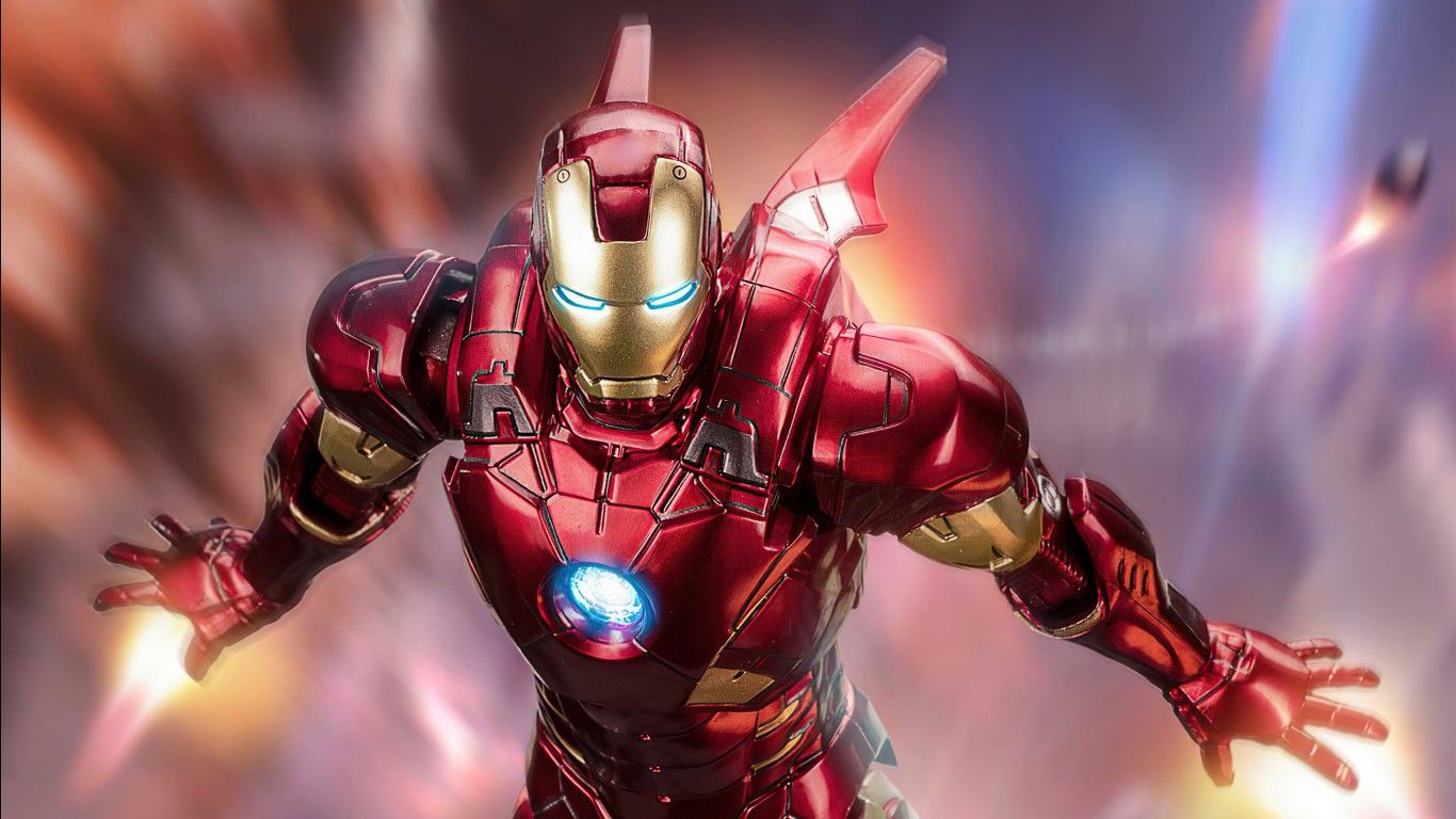 1366x768 Iron Man Marvel 4K HD Iron Man Wallpaper