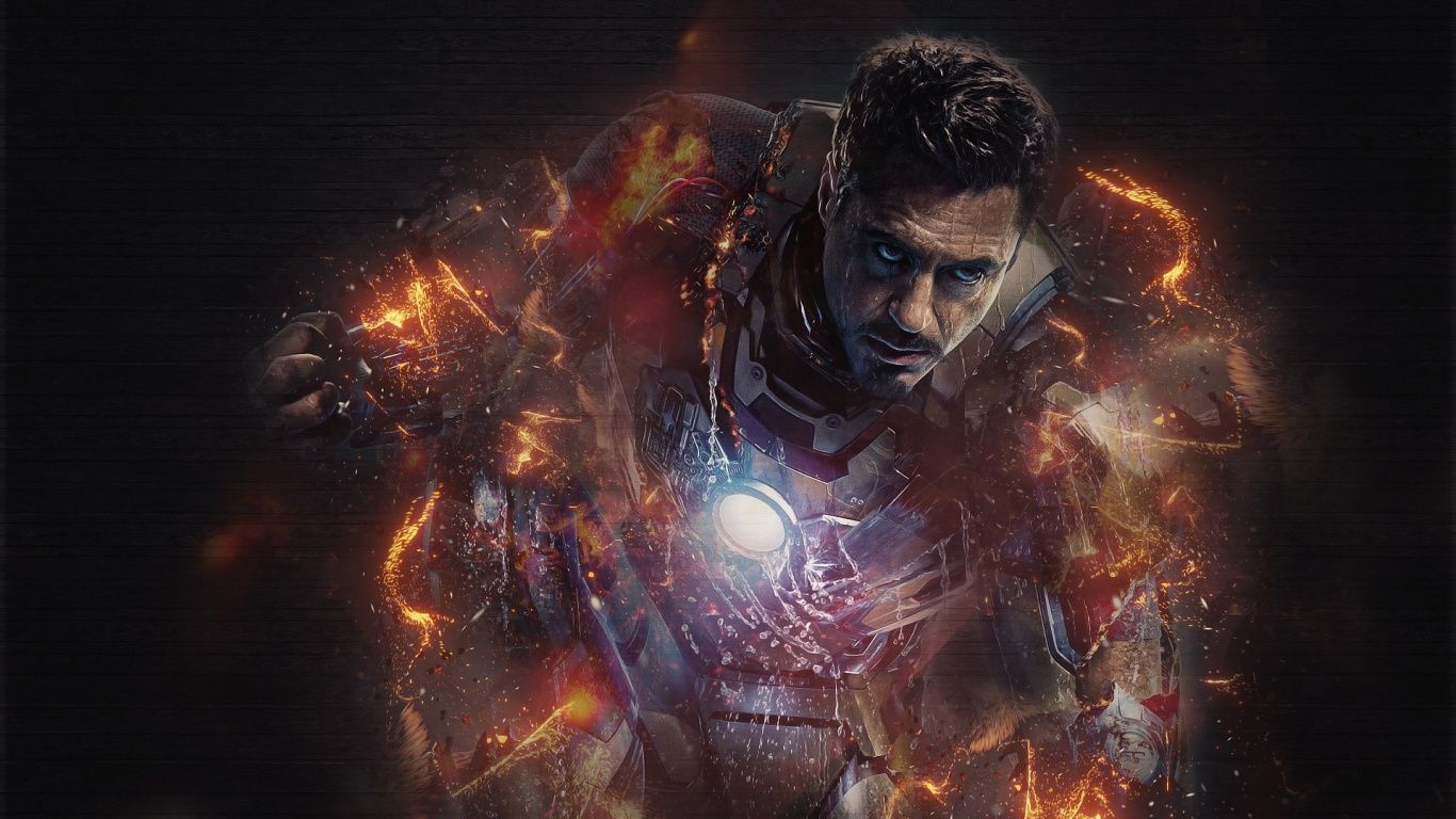 1366x768 Iron Man 4K UHD Wallpaper for UltraHD Desktop and TV : Smartphone and Tablet Devices