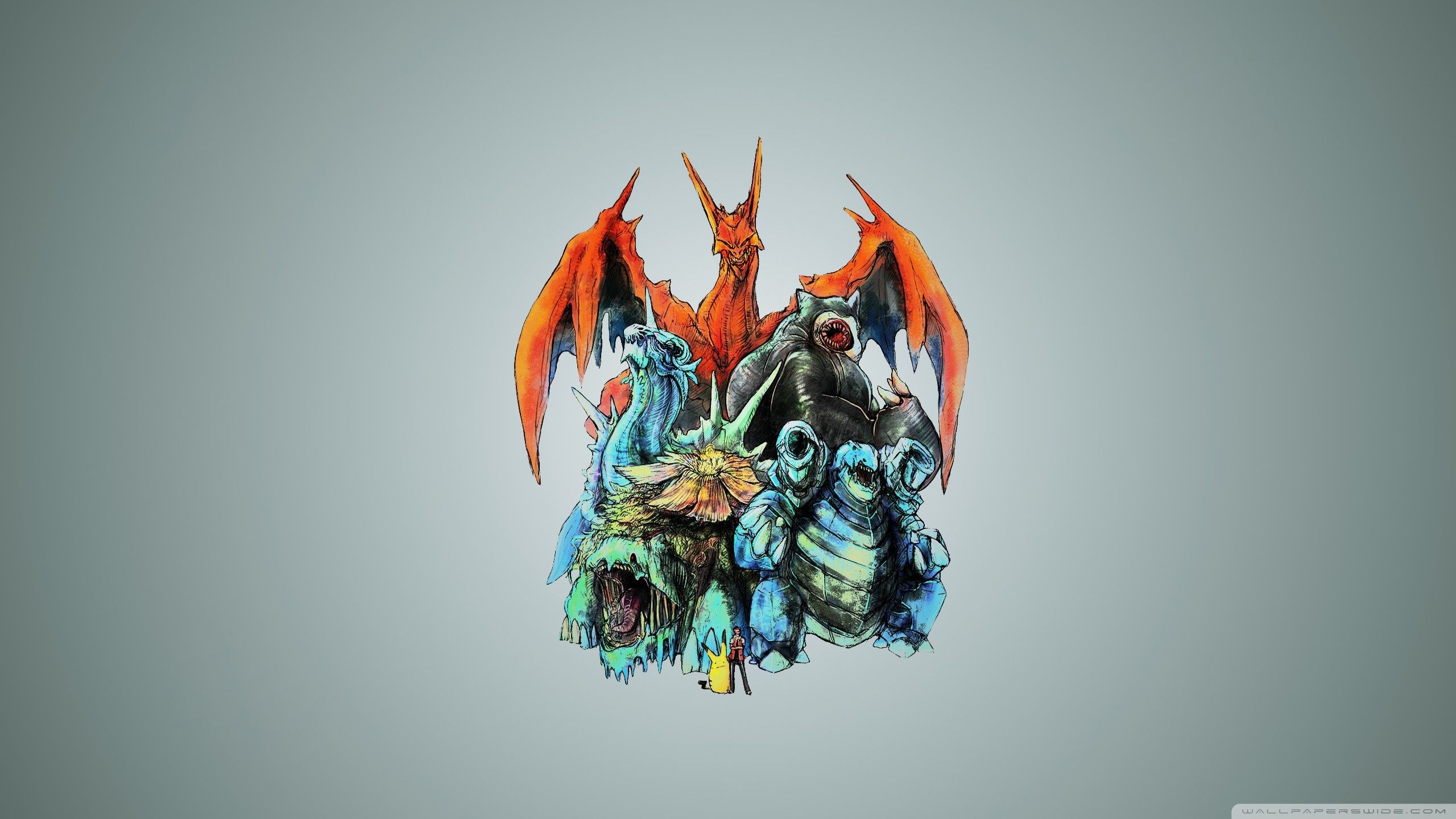 2560x1440 Pokemon Monsters 4K UHD Wallpaper for UltraHD Desktop and TV : Dual Monitor : Smartphone and Tablet Devices
