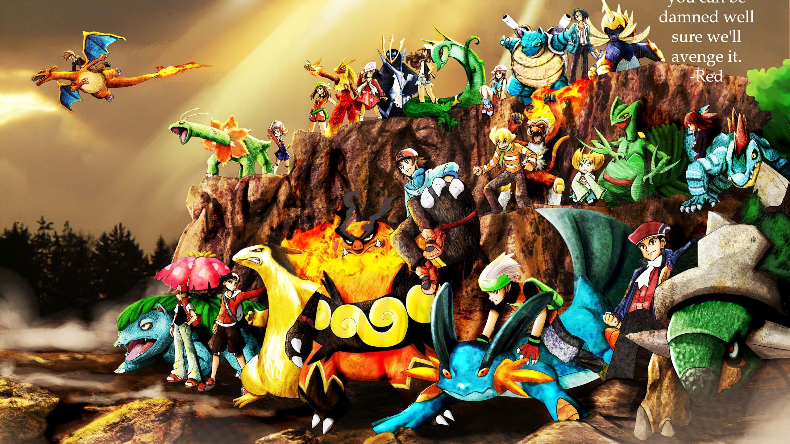 2560x1440 Pokemon Background HD Pokemon Wallpaper