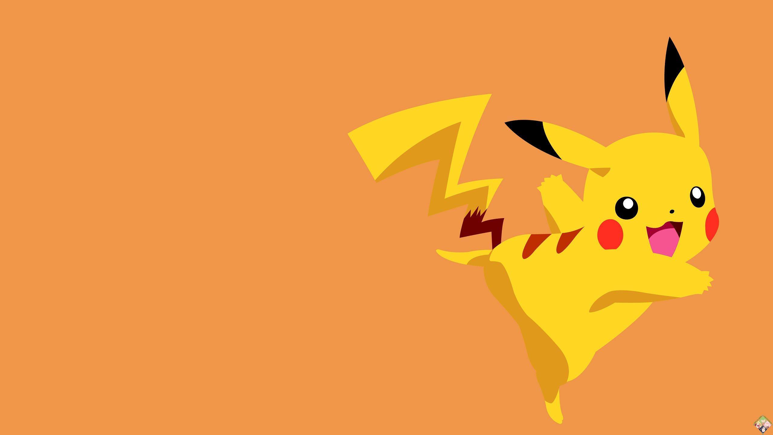 2560x1440 Wallpaper Pikachu, pokemon, pokemon for mobile and desktop, section кодомо, resolution 2560x1440