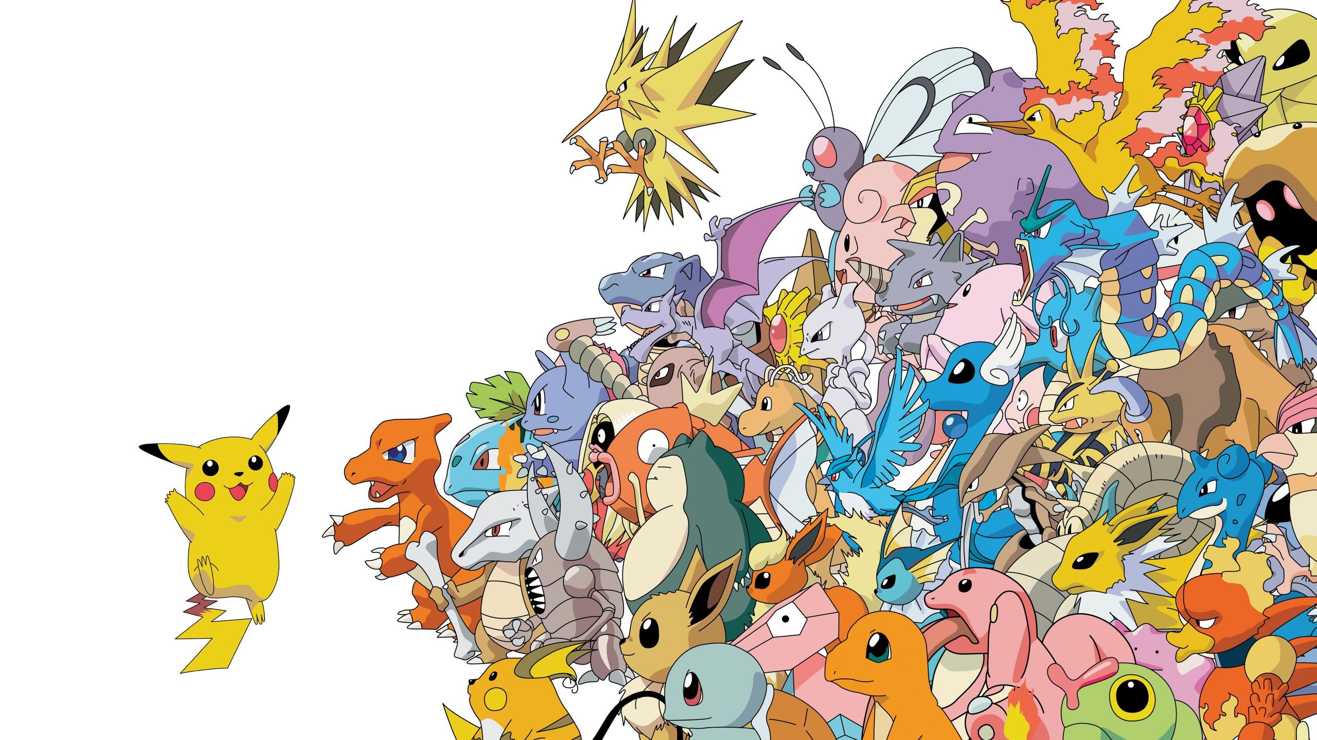 2560x1440 Pokemon Wallpaper 4K, Character poster, Pikachu, 5K