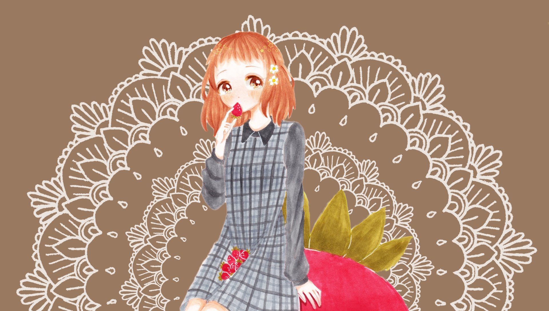 1920x1087 Download Miou Aida Anime Itsudatte Bokura No Koi Wa 10 Centi Datta. 4k Ultra HD Wallpaperx2461