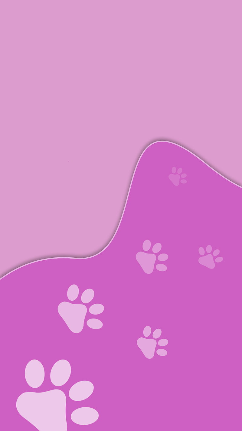 800x1422 Pink Paw, abstract, HD phone wallpaper