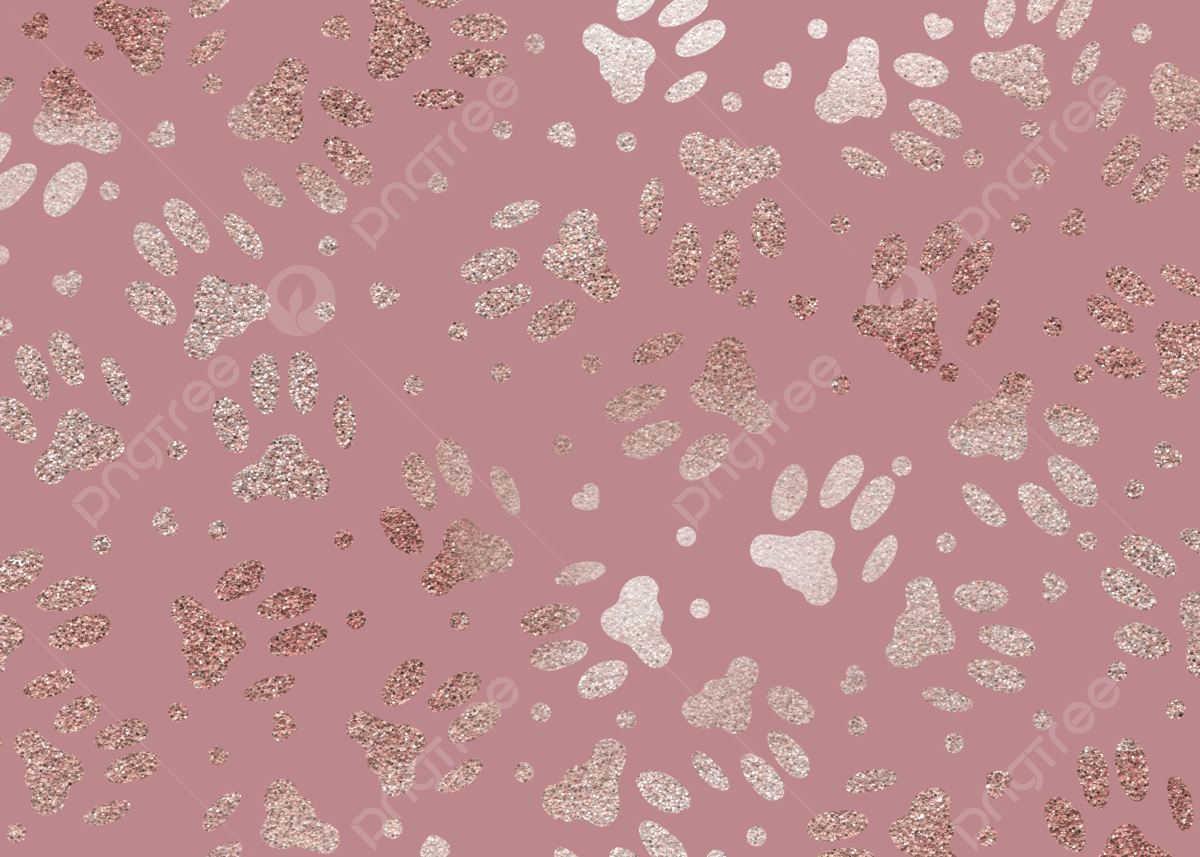 1200x857 Pink Paw Print Background Image, HD Picture and Wallpaper For Free Download