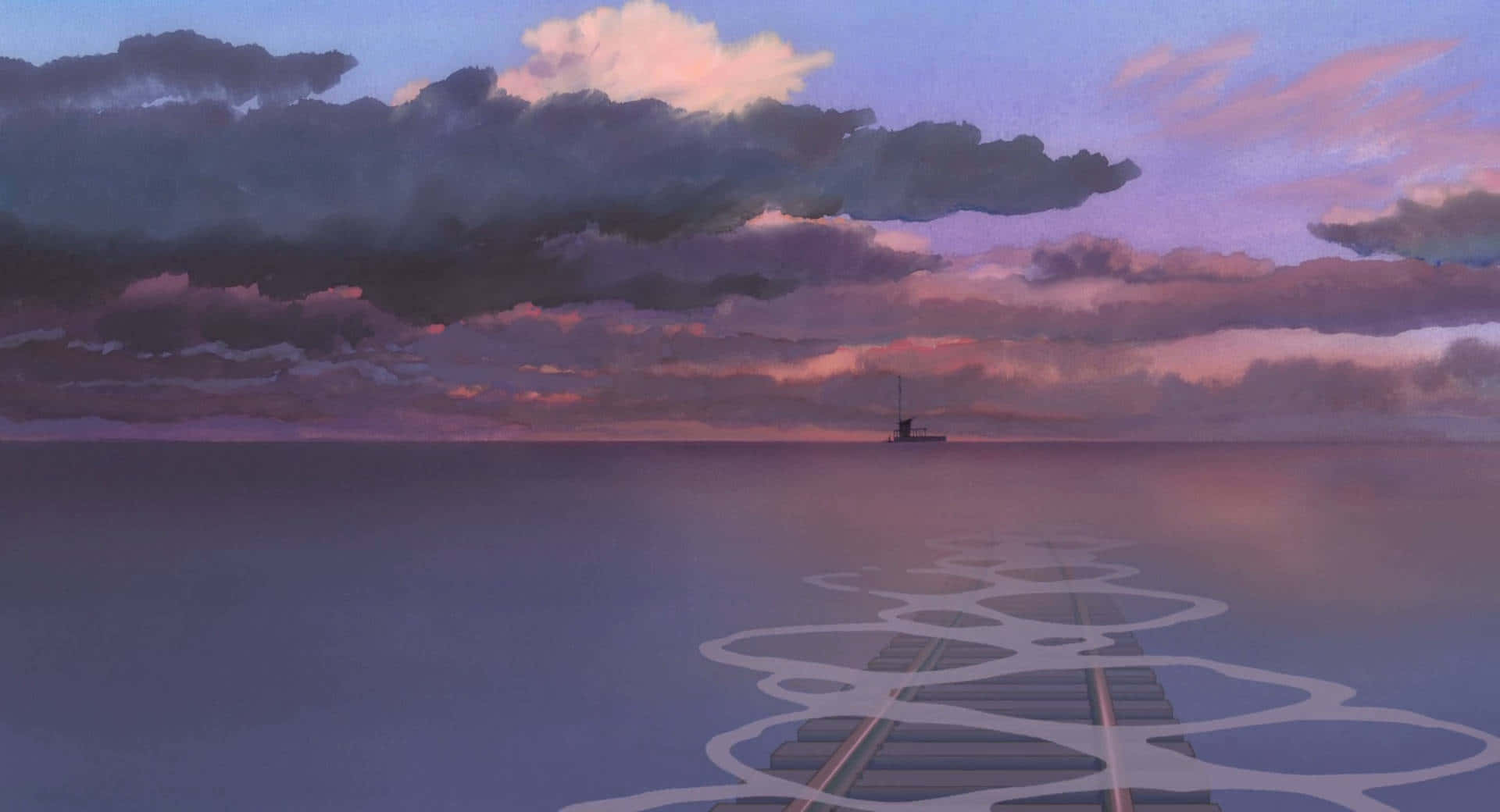 1920x1040 Aesthetic Ghibli Wallpaper