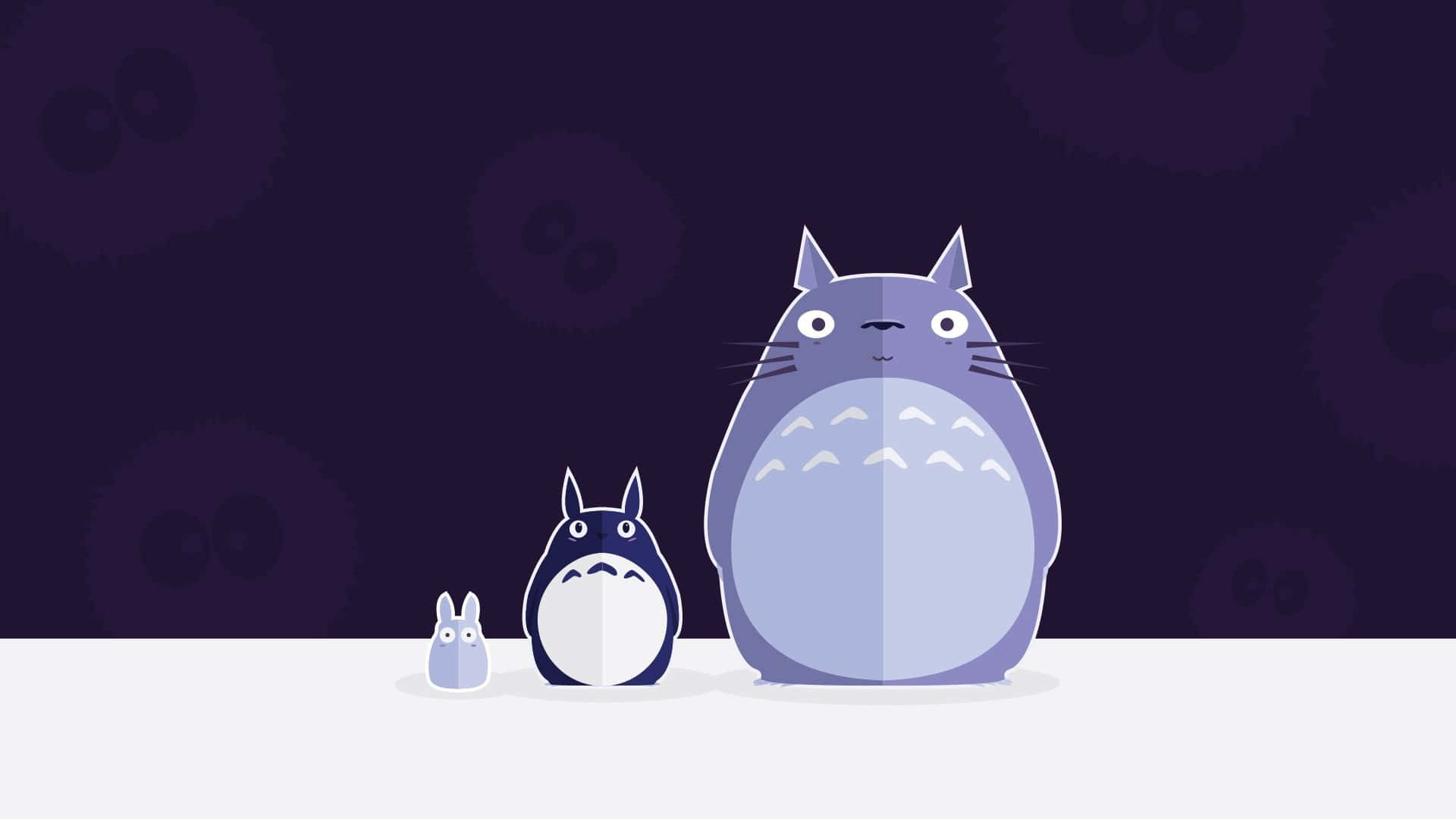 1920x1080 Totoro Aesthetic Wallpaper