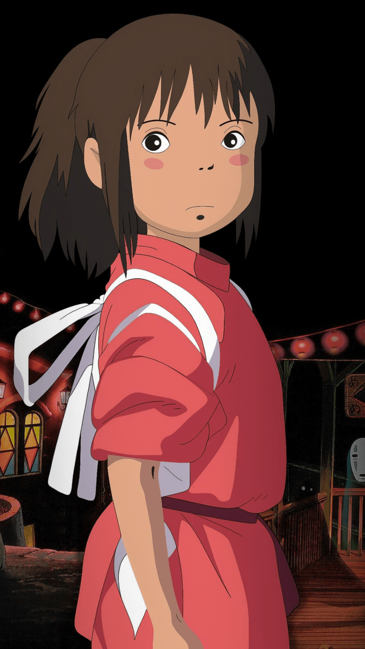 750x1334 Chihiro Wallpaper 4K, Spirited Away, Japanese