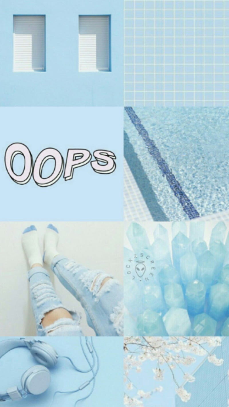 800x1422 Aesthetic blue, aesthetic, blue, blue aesthetic, light blue, pastel blue, HD phone wallpaper