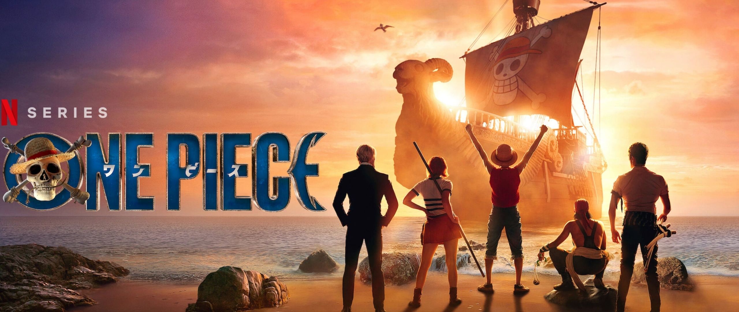 2560x1080 One Piece Wallpaper 4K, Netflix series, 2023 Series