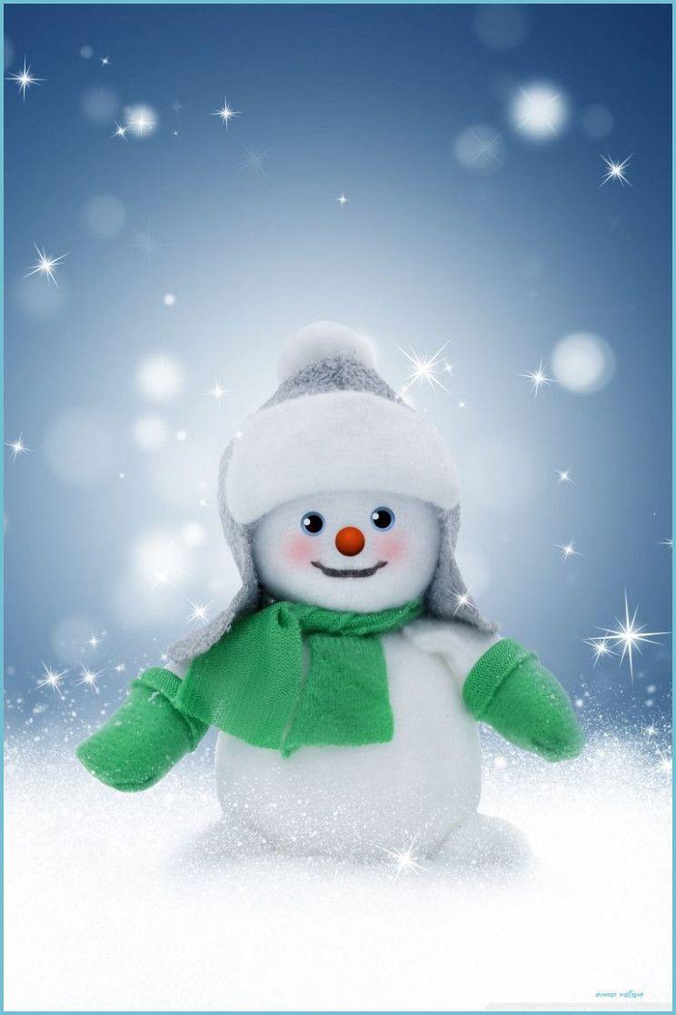 744x1117 Cute Snowman IPhone Wallpaper Free Cute Snowman IPhone