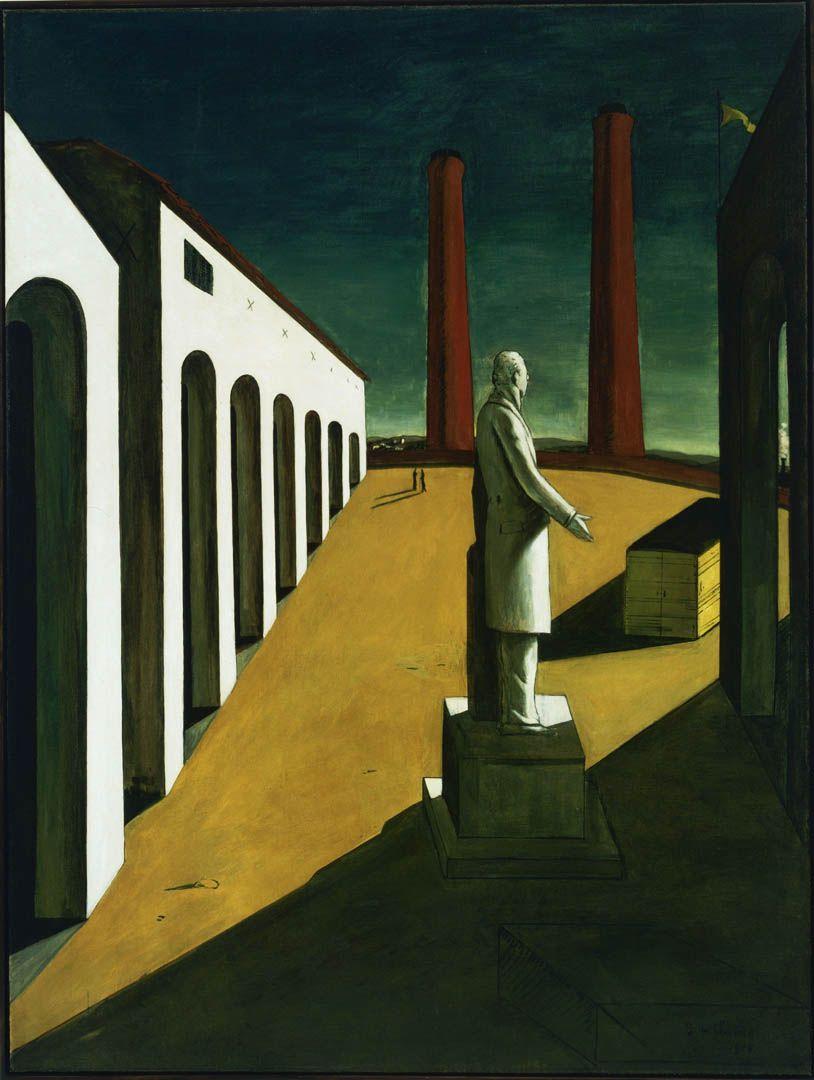 814x1080 A surrealist giorgio de chirico art wallpaper