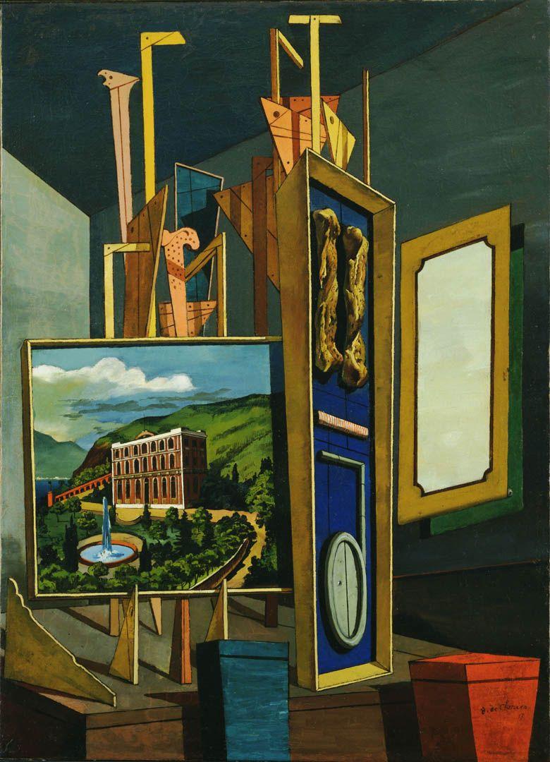 780x1080 Great Metaphysical Interior surrealist giorgio de chirico art wallpaper