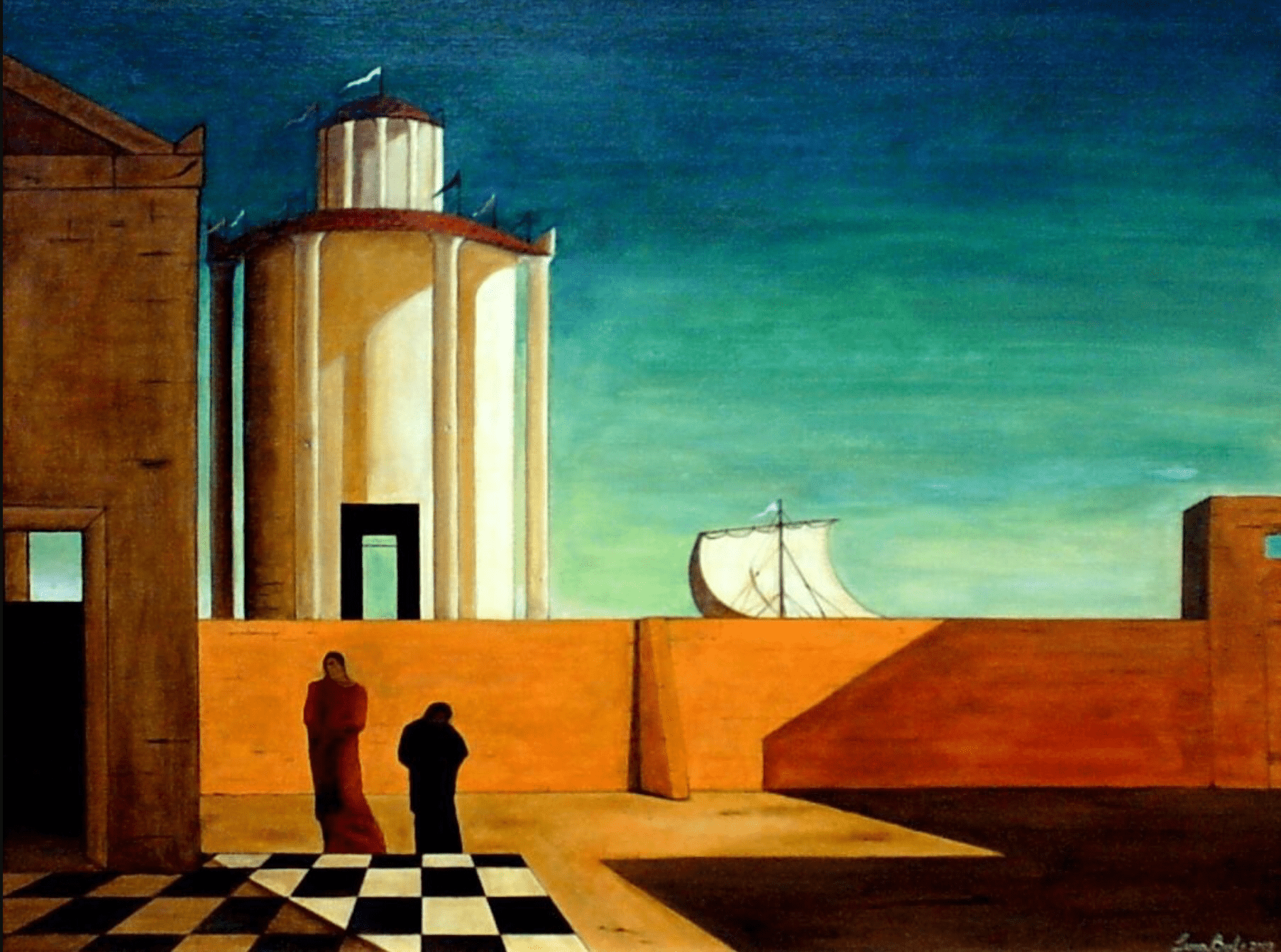 1805x1341 DE CHIRICO. I LOVE MY ARCHITECT