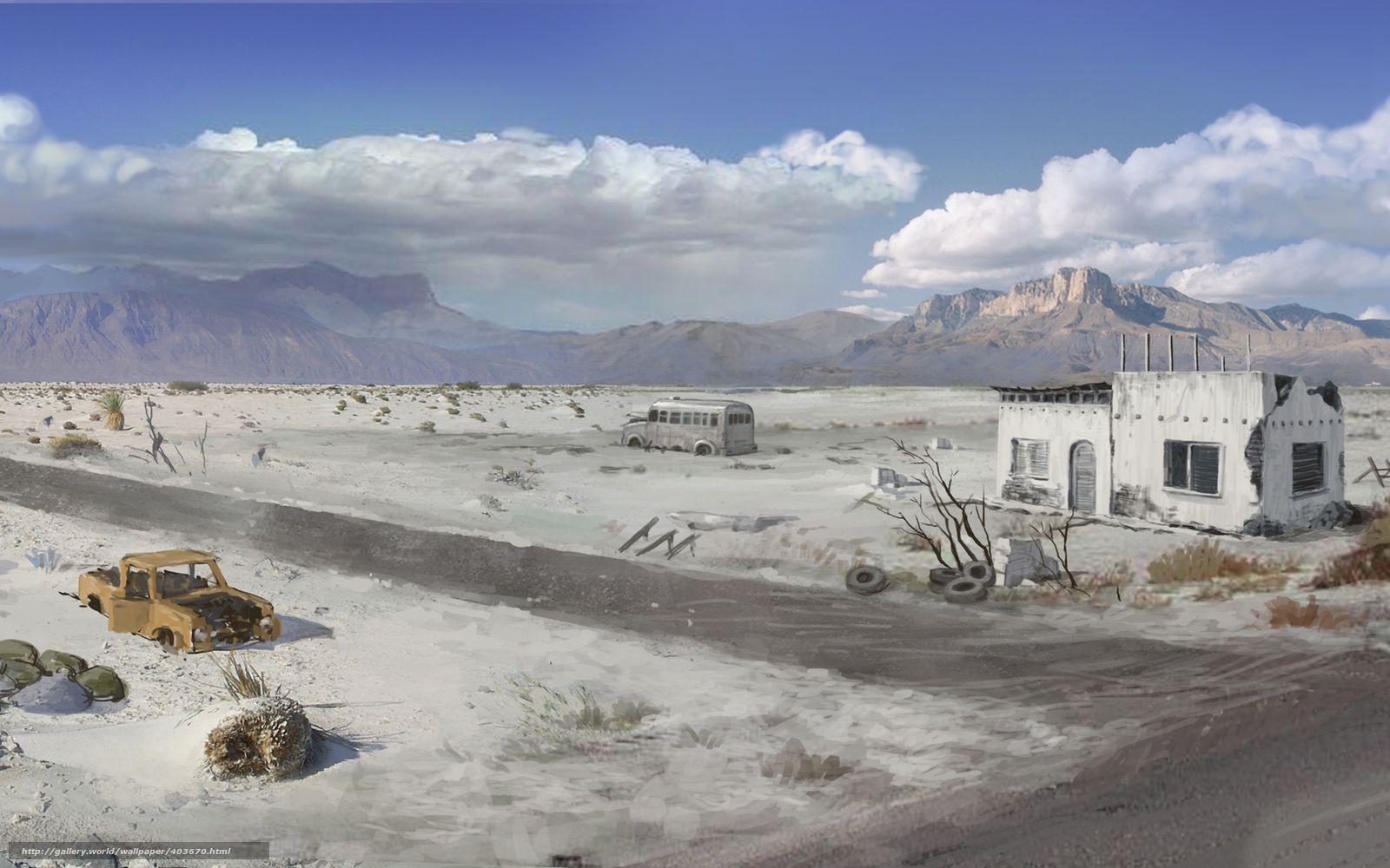 1600x1000 Download wallpaper desert, Texas, Wild West free desktop wallpaper