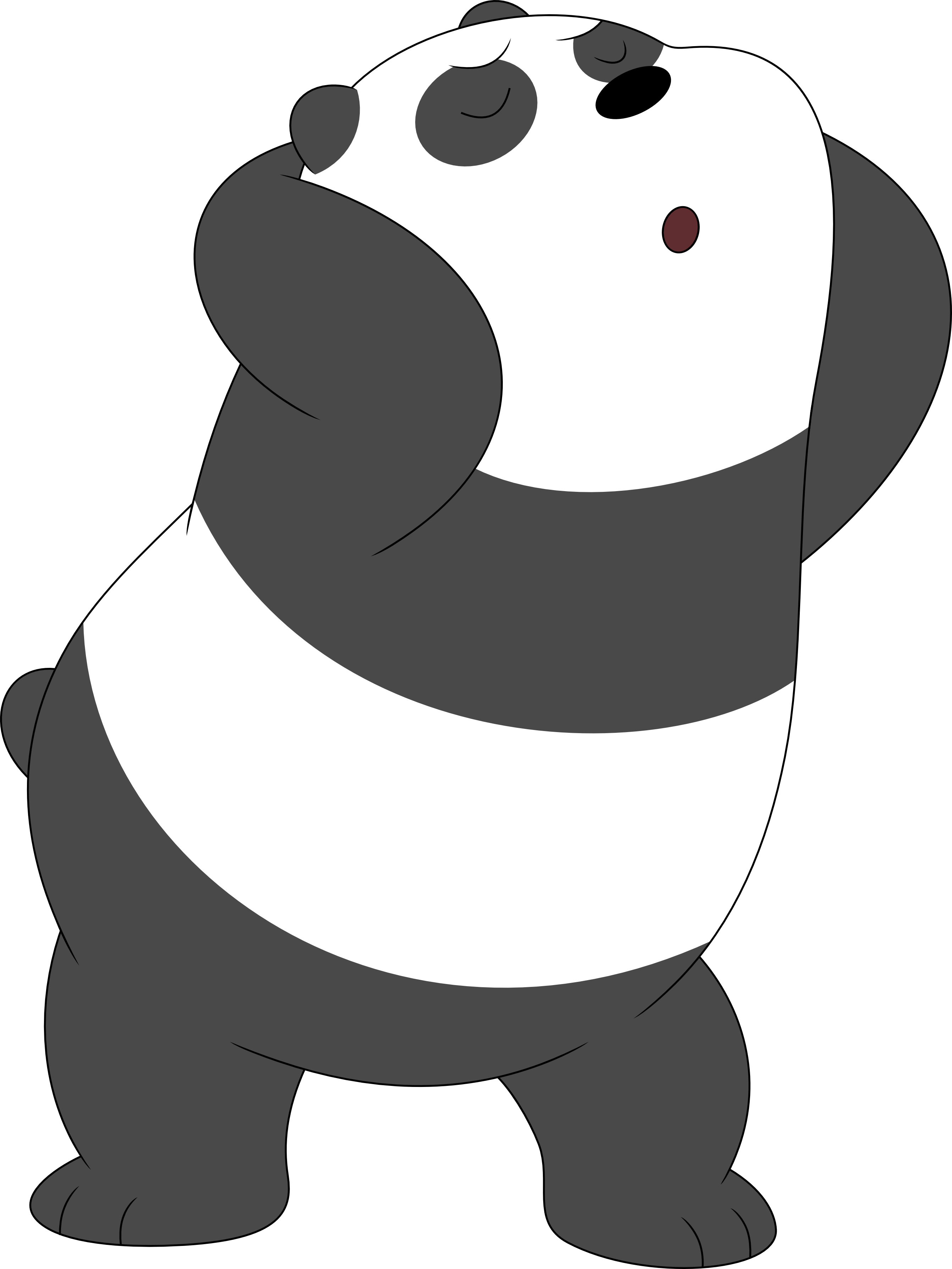Panda us. We bare Bears Панда. Вся правда о медведях Панда. Наклейки вся правда о медведях.
