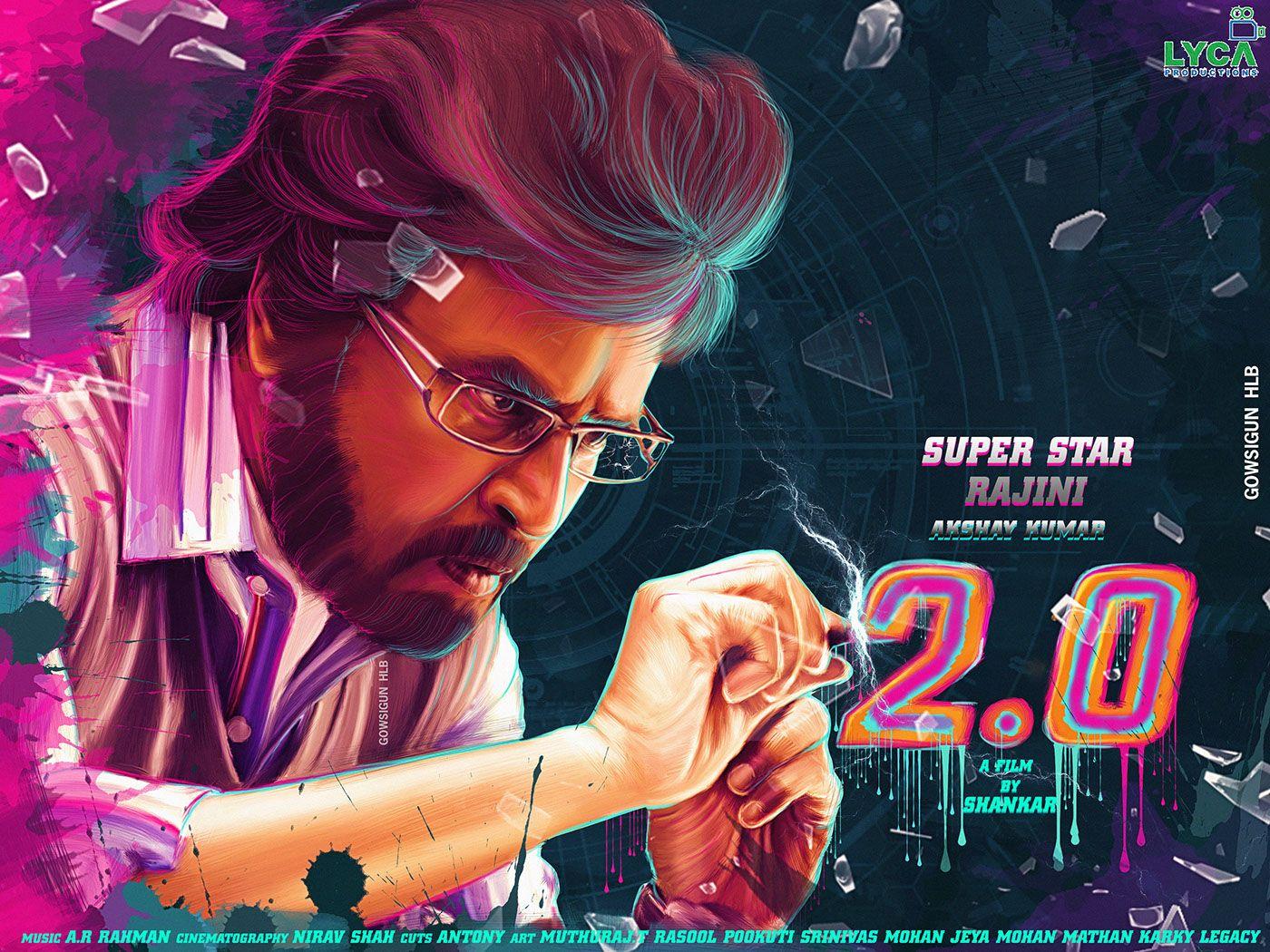 1400x1050 FAN MADE POSTER FOR ENTHIRAN 2.0