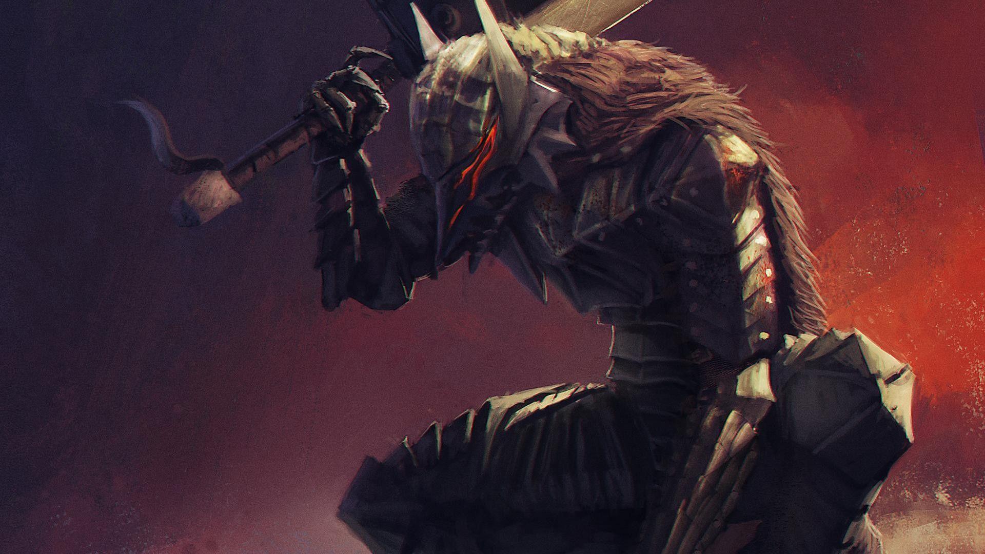 1920x1080 #creature, #anime, #artwork, #fantasy art, #Guts, #Berserk, wallpaper