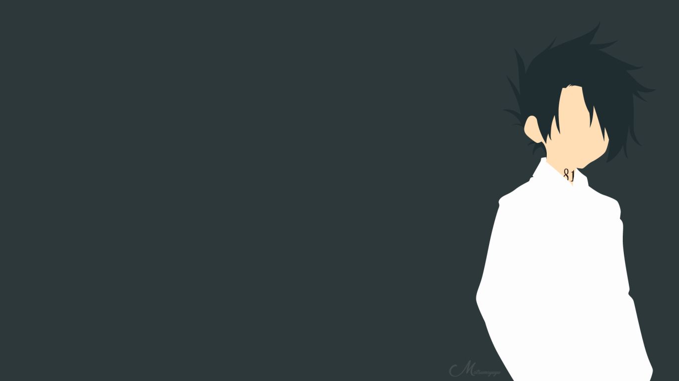 1366x768 Ray The Promised Neverland Minimal 1366x768 Resolution Wallpaper, HD Minimalist 4K Wallpaper, Image, Photo and Background