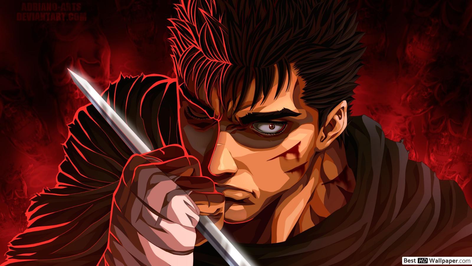 1600x900 Guts HD wallpaper download