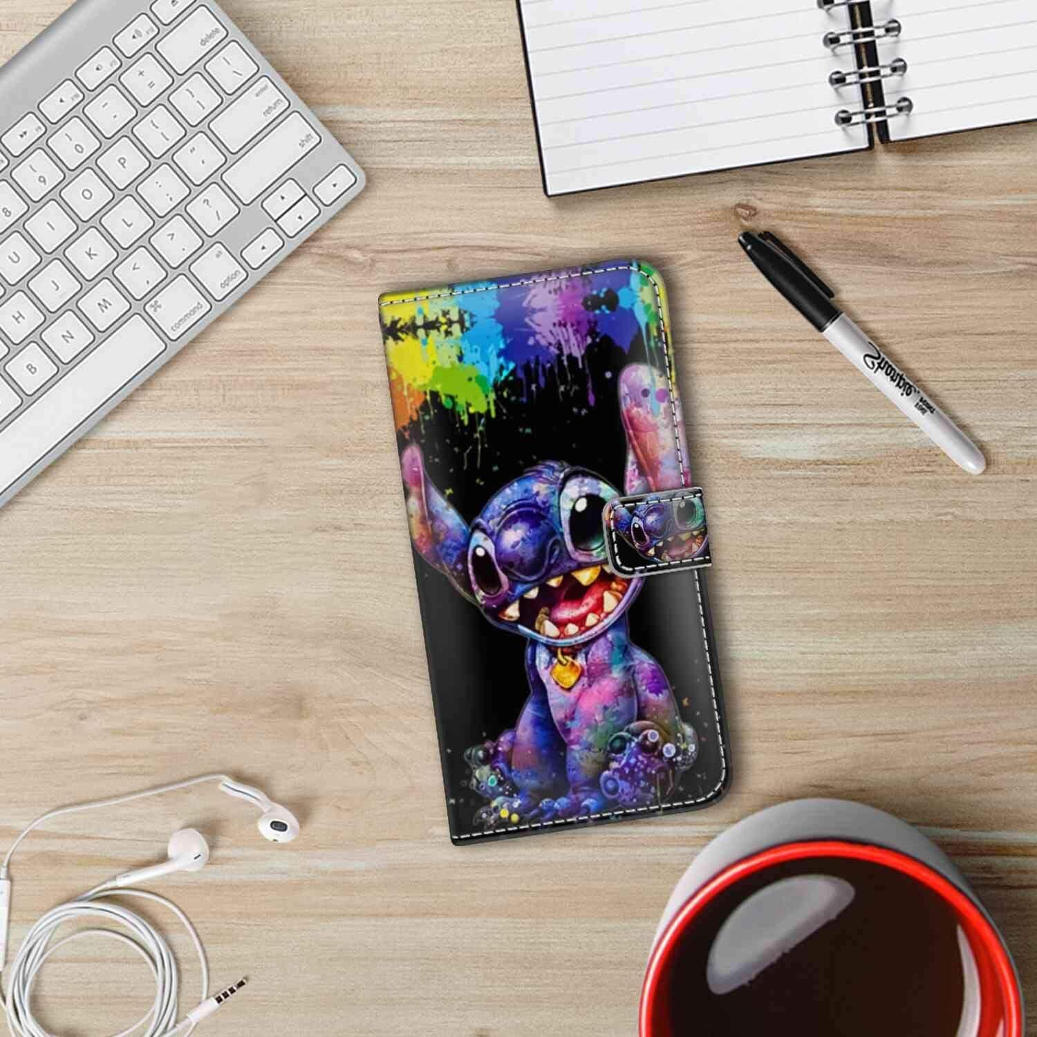 1500x1500 iPhone Xr Phone Wallet Case [6.1in] Style Stitch Wallpaper Magnetic Absorption