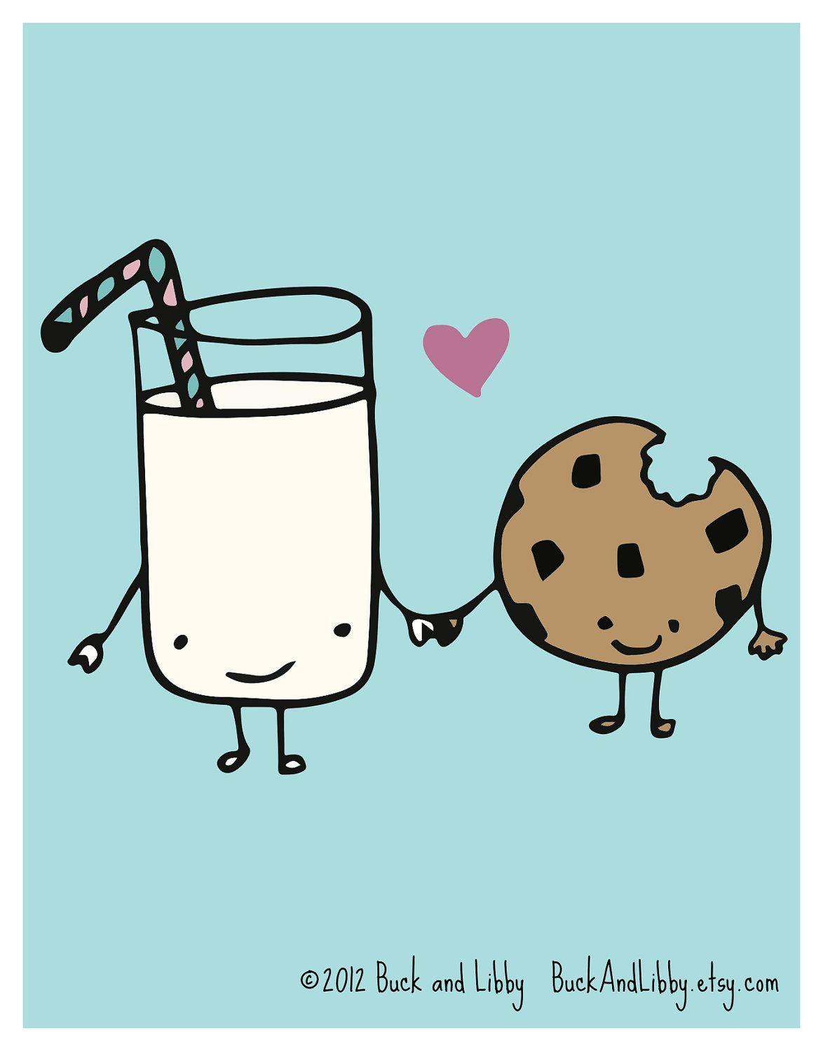 1174x1500 Drawn glasses cookie milk. Cute wallpaper