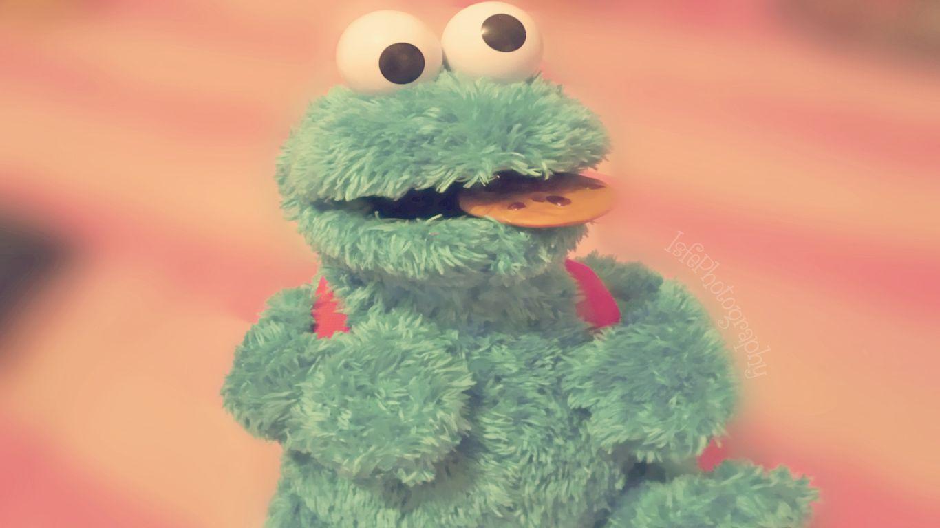 1366x768 Cookie Monster. Cookie monster