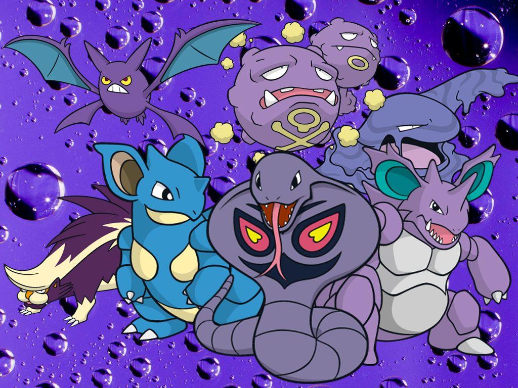 1024x768 Poison Type Wallpaper