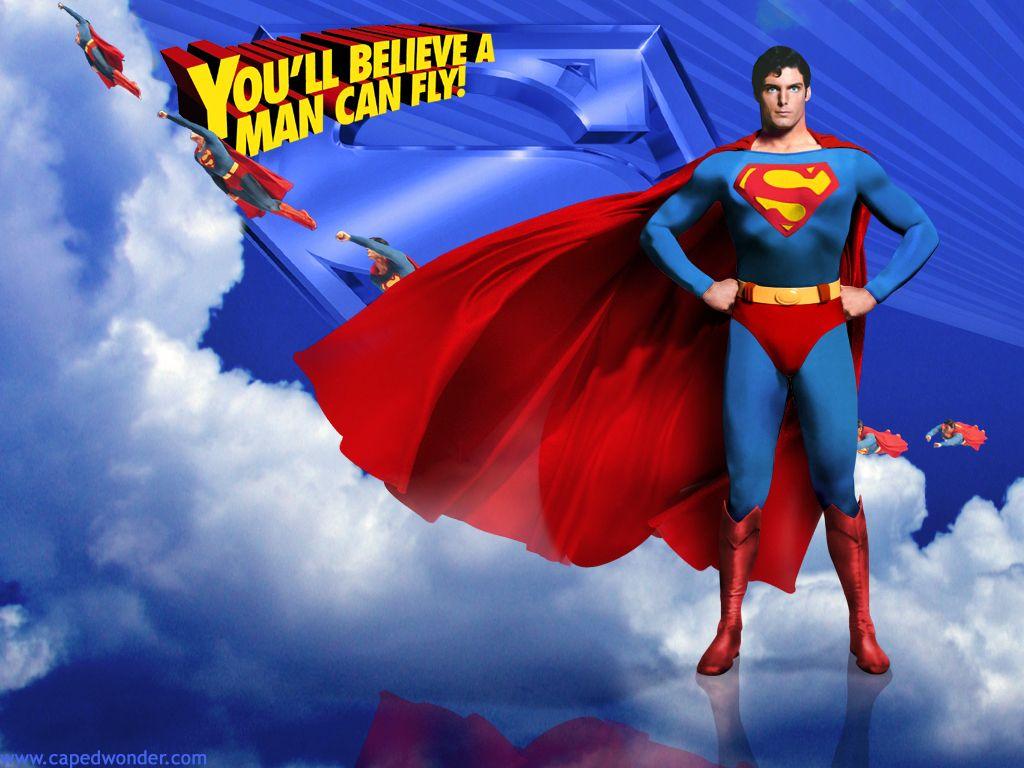1024x768 Christopher Reeve, Superman, fãs Wallpaper