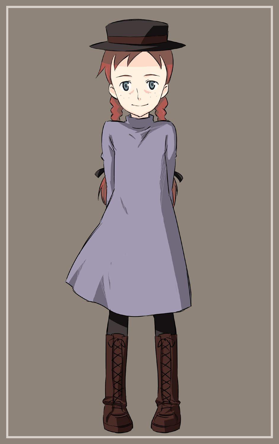 943x1500 Anne Shirley no Anne Anime Image Board