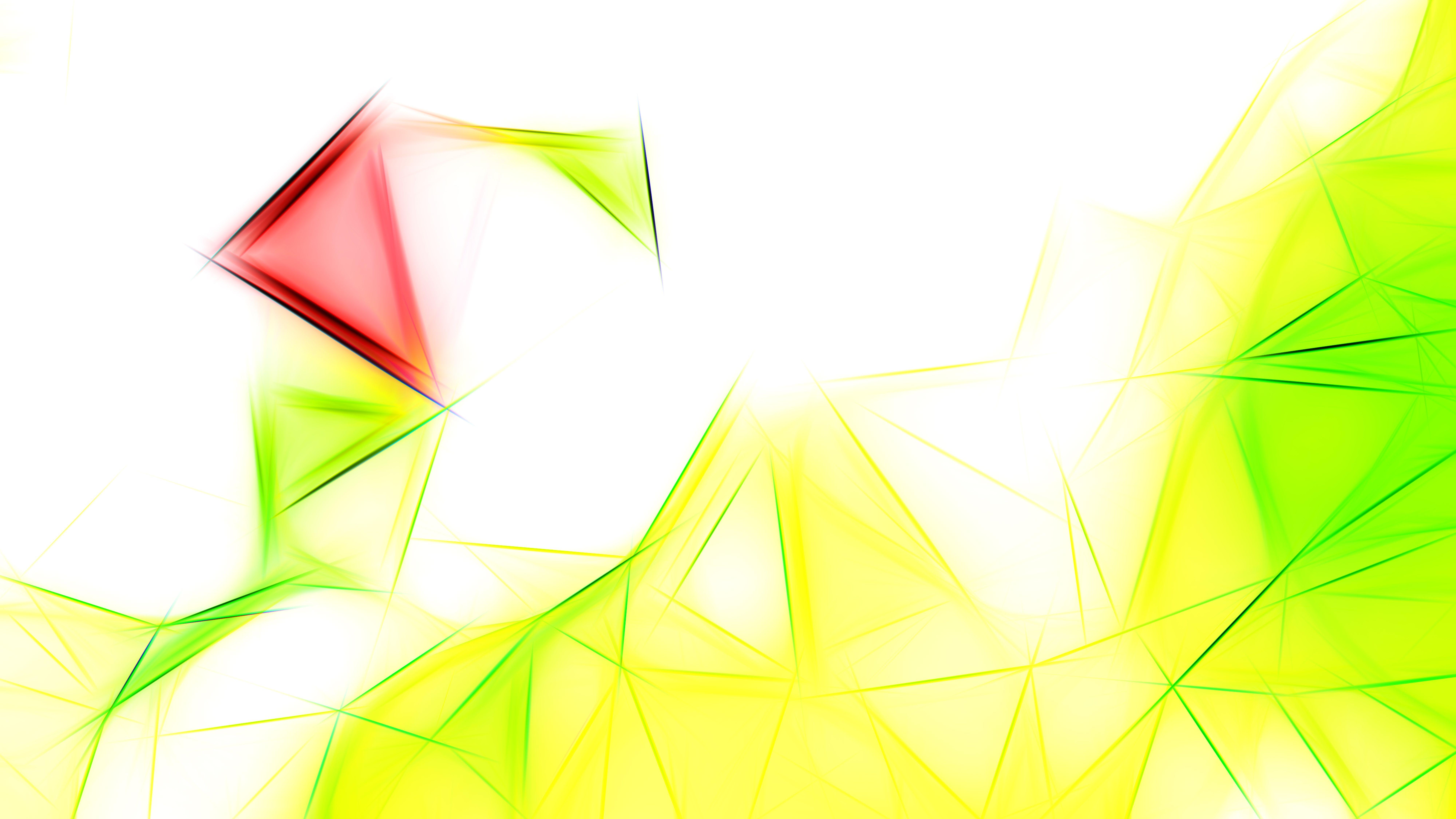 8000x4500 Free Green Yellow and White Fractal Wallpaper Graphic