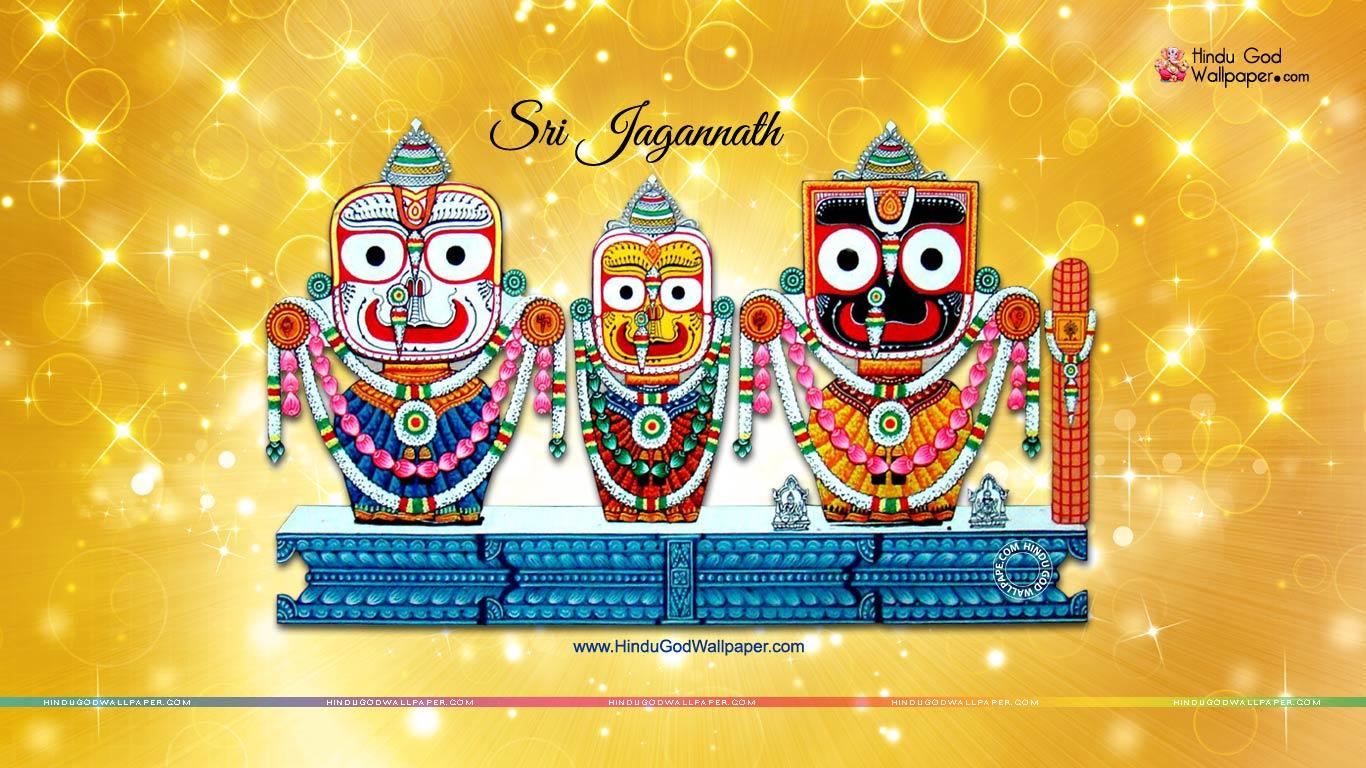 1366x768 Sri Jagannath HD Wallpaper Full Size Free Download