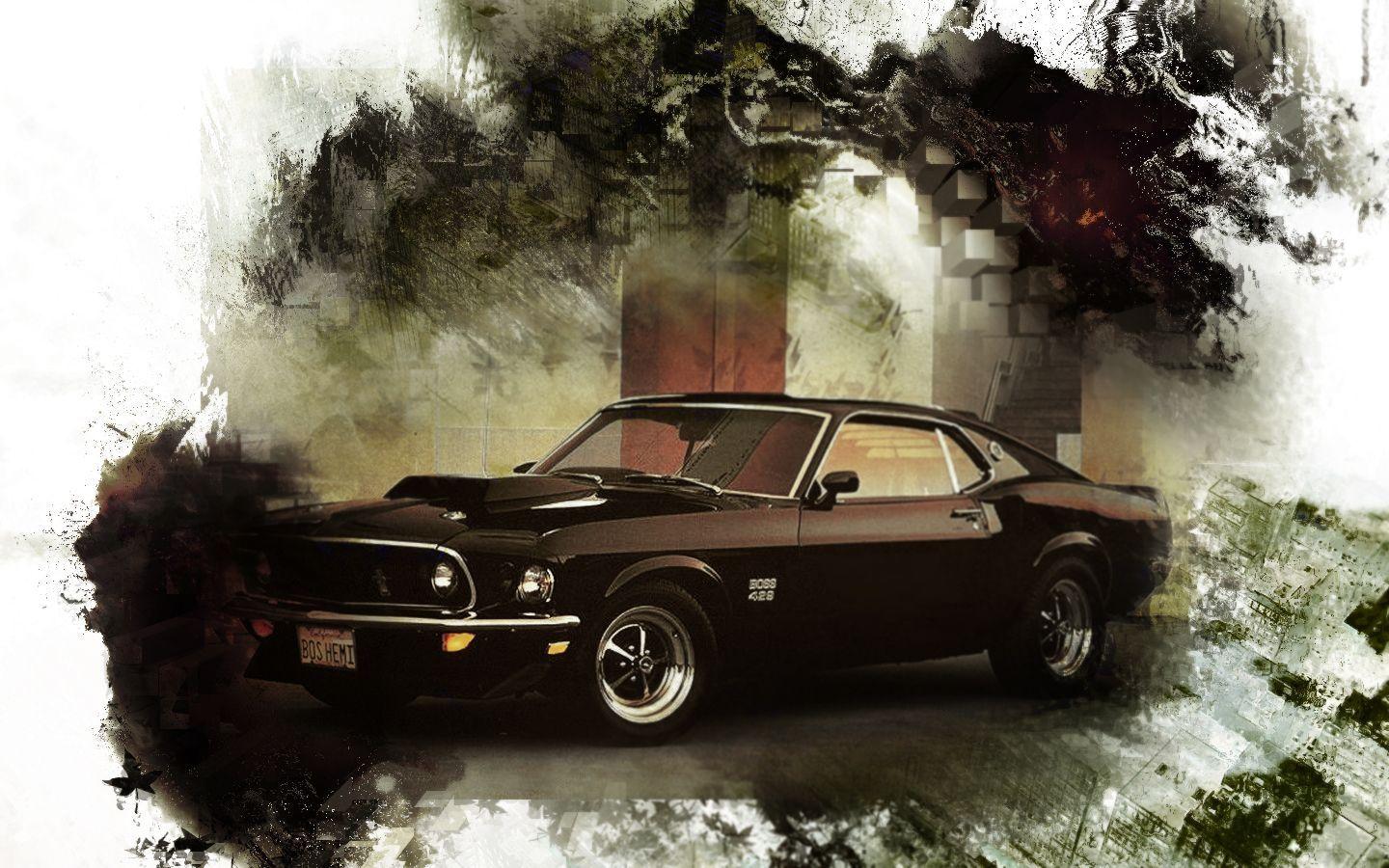 1440x900 Ford Mustang Boss 429 Wallpaper