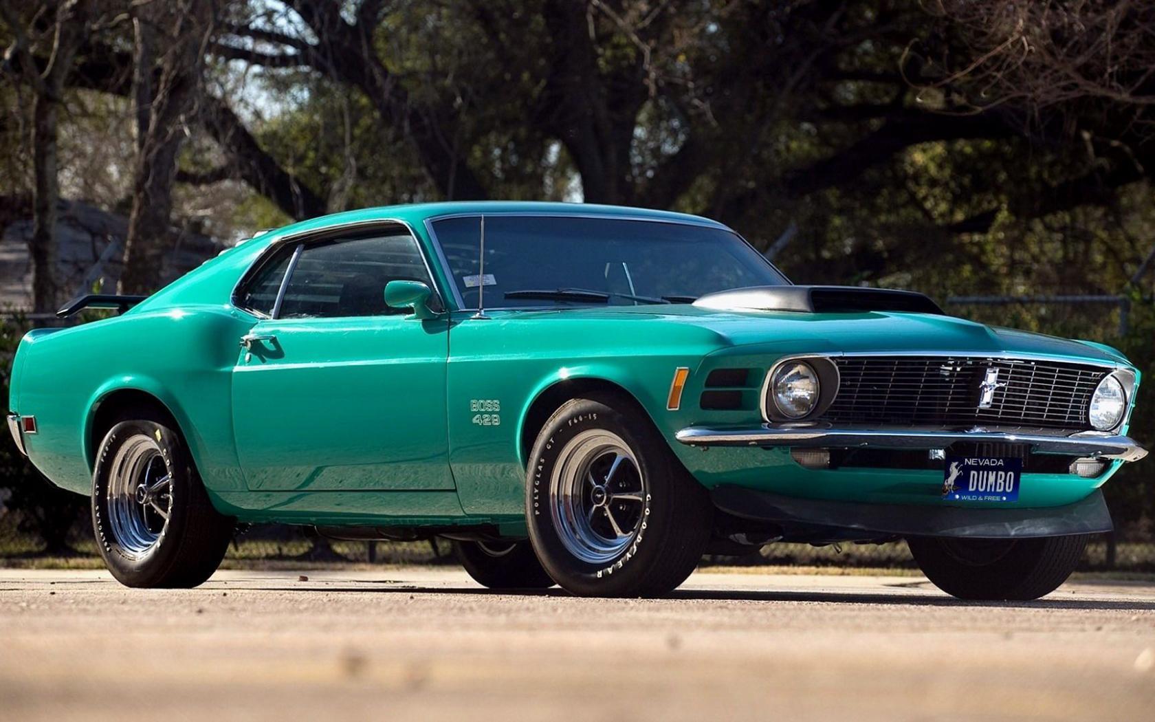 1680x1050 Vehicles Ford Mustang Boss 429 Wallpaper:1680x1050