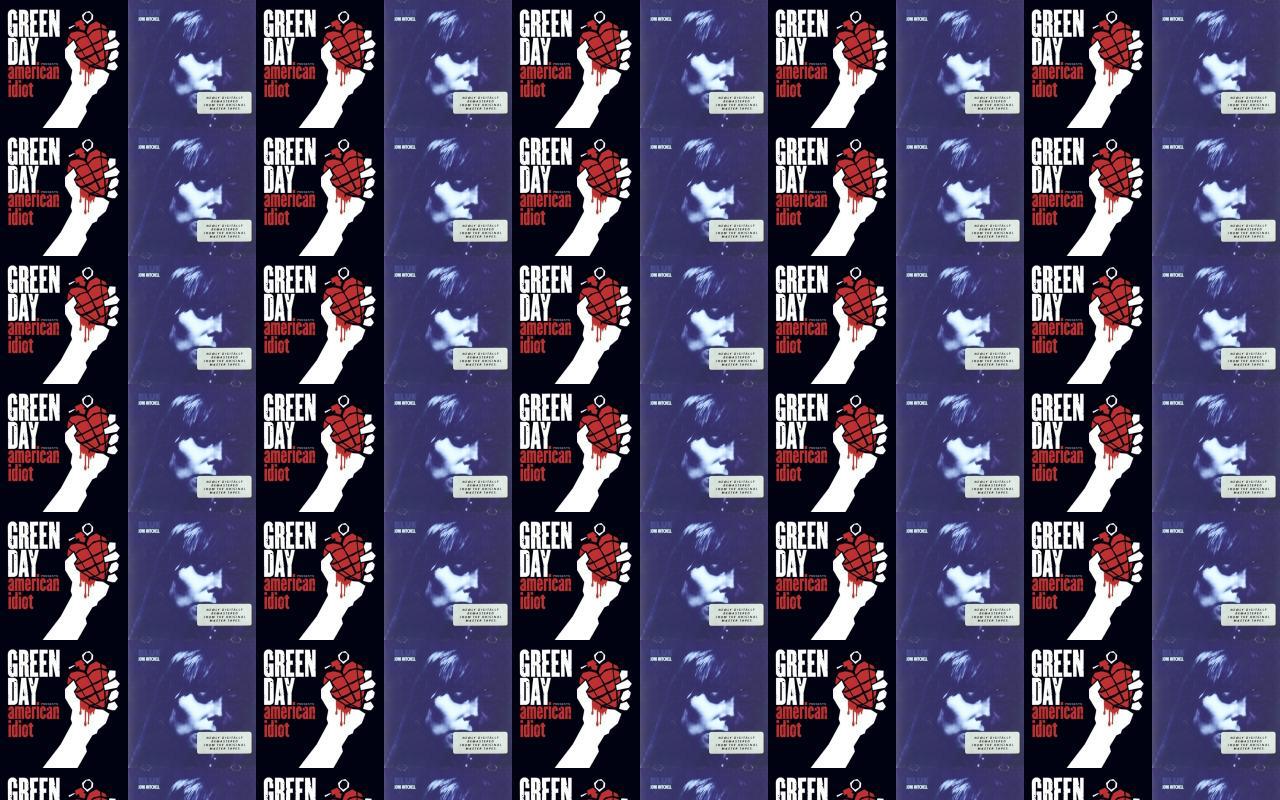 1280x800 Green Day American Idiot Joni Mitchell Blue Wallpaper « Tiled