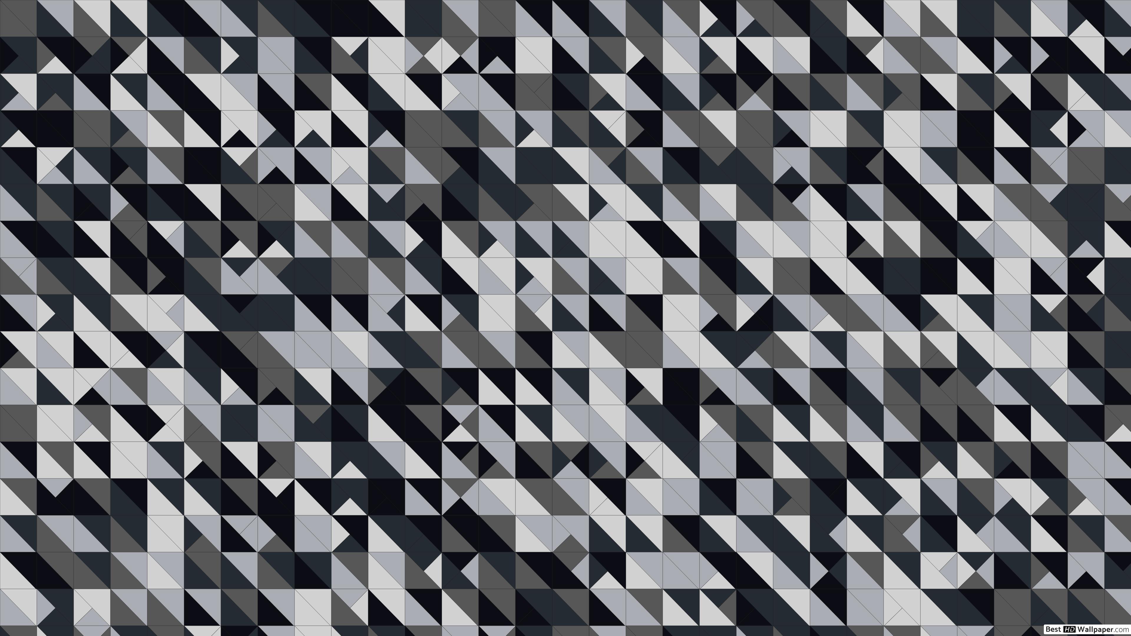 3840x2160 Abstract black and white HD wallpaper download