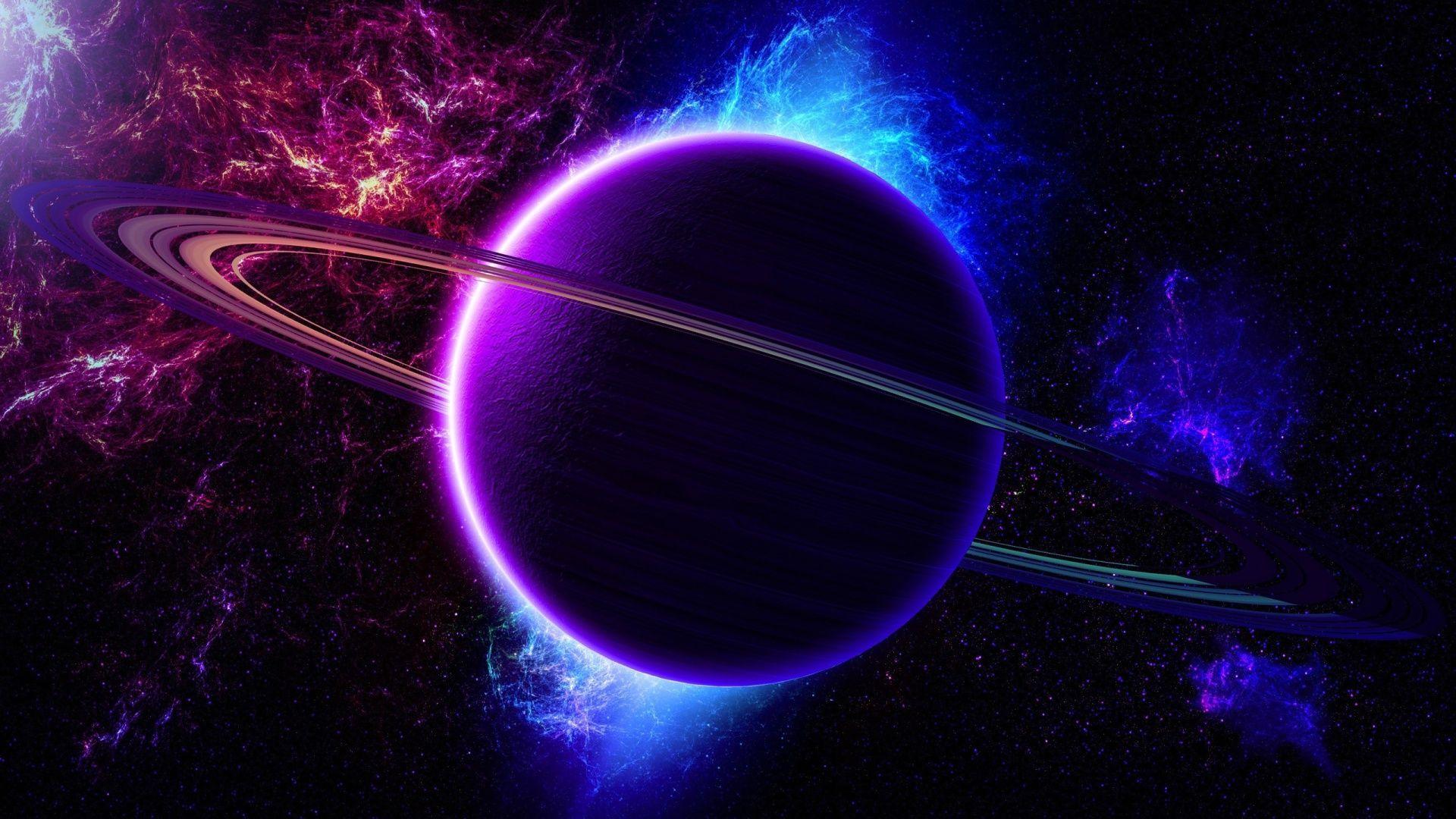 1920x1080 Colorful Galaxy View desktop PC and Mac wallpaper