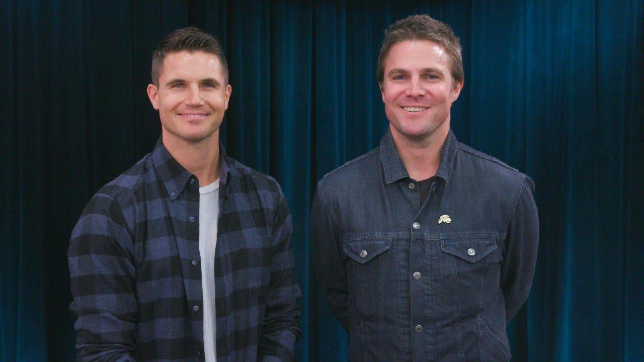 1280x720 Code 8' Co Stars (and Cousins) Stephen Amell And Robbie Amell Interview Each Other (Exclusive)