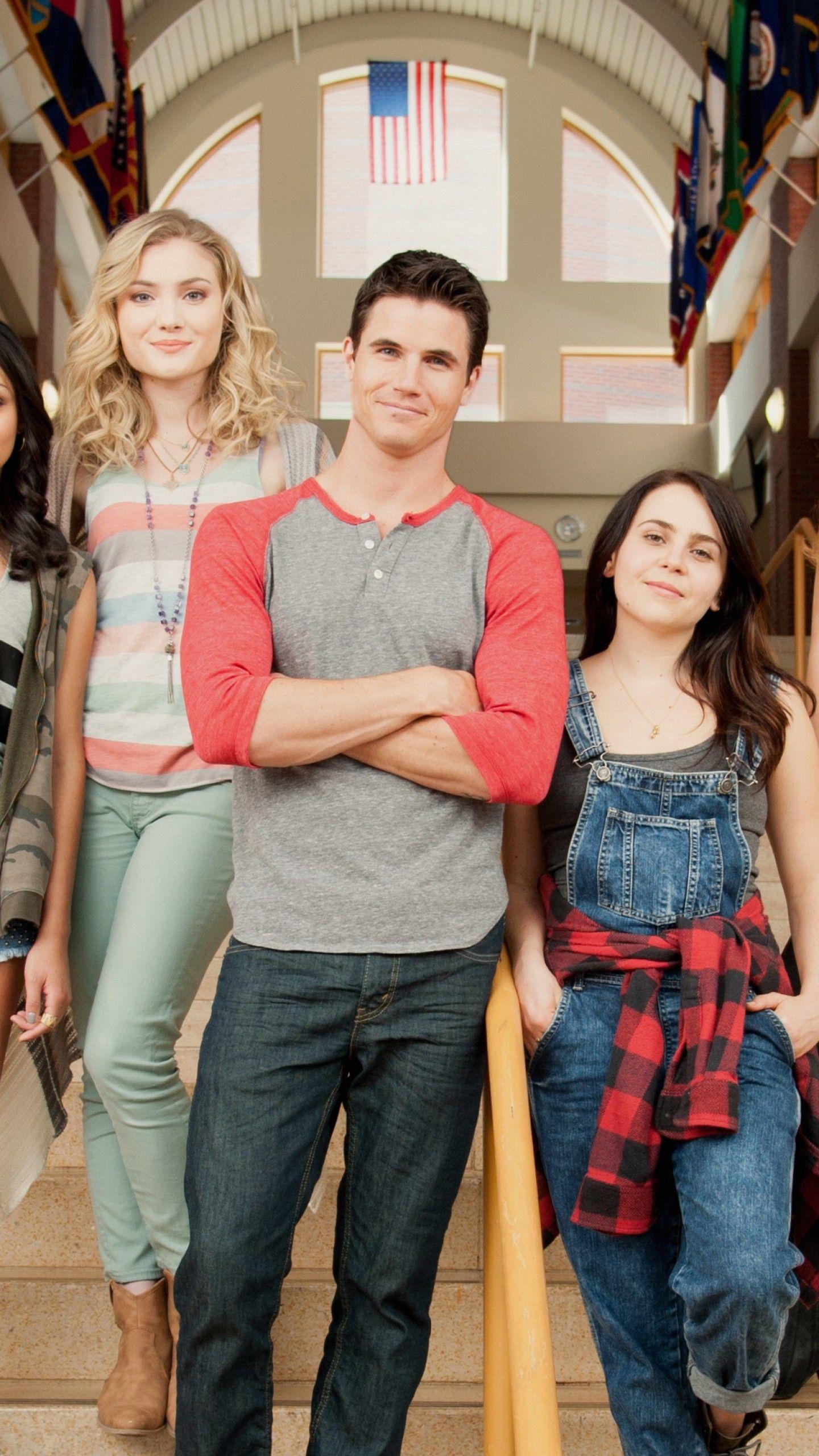 1440x2560 Wallpaper The DUFF, movie, film, Bella Thorne, Mae Whitman, Robbie Amell, Allison Janney, Movies