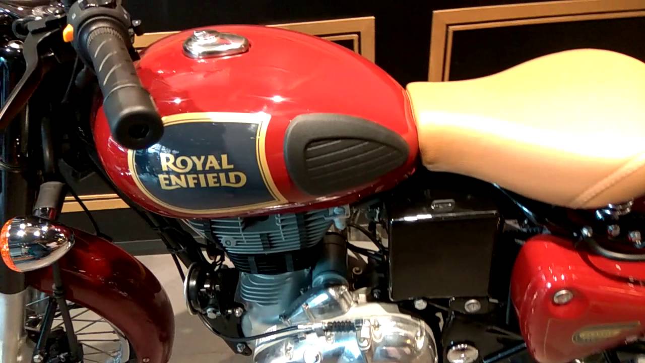 1280x720 Royal Enfield Classic 350 Chestnut Red vs Classic 350 Mint