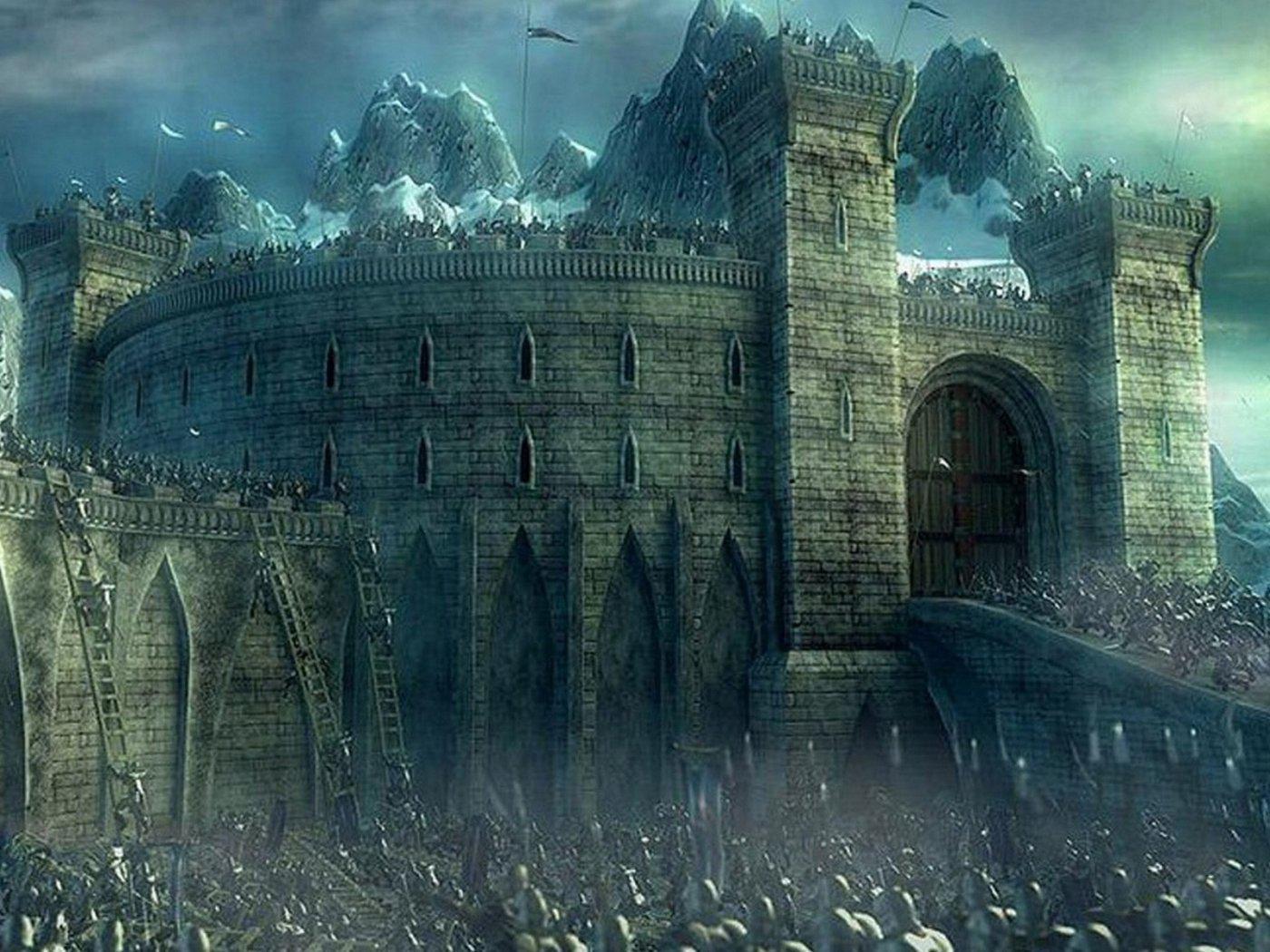1400x1050 An ancient city Wallpaper